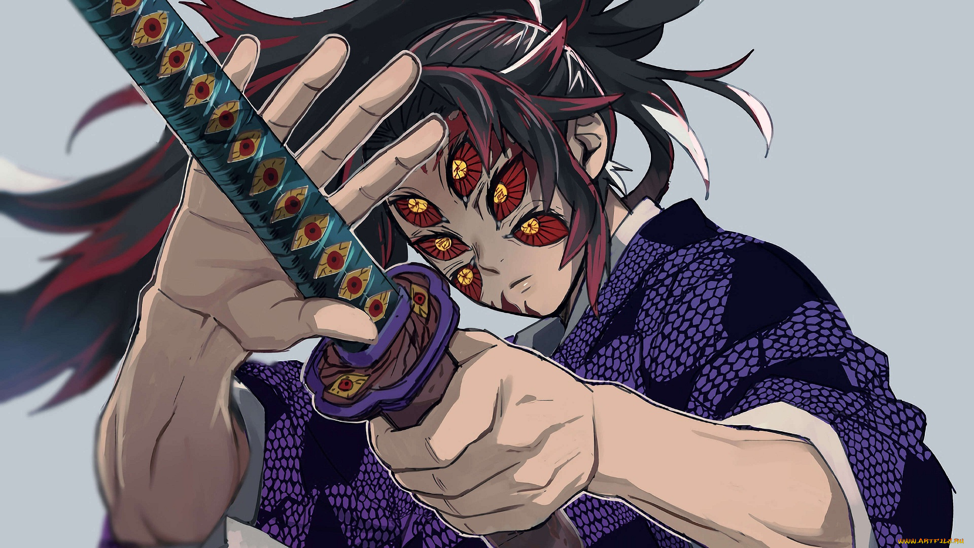 аниме, demon, slayer, , kimetsu, no, yaiba, демон