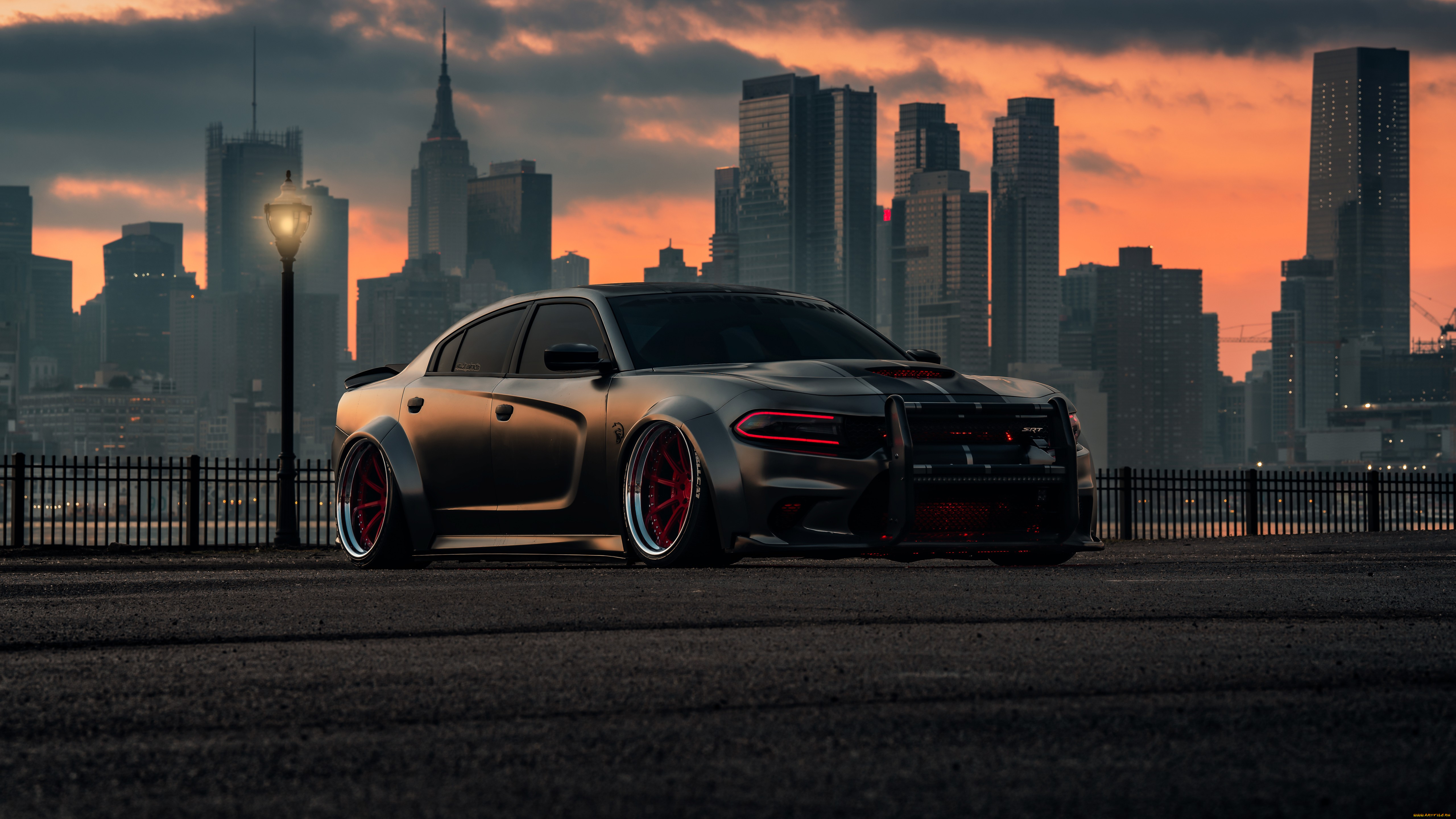 автомобили, dodge, charger, hellcat, enforcer, sedan