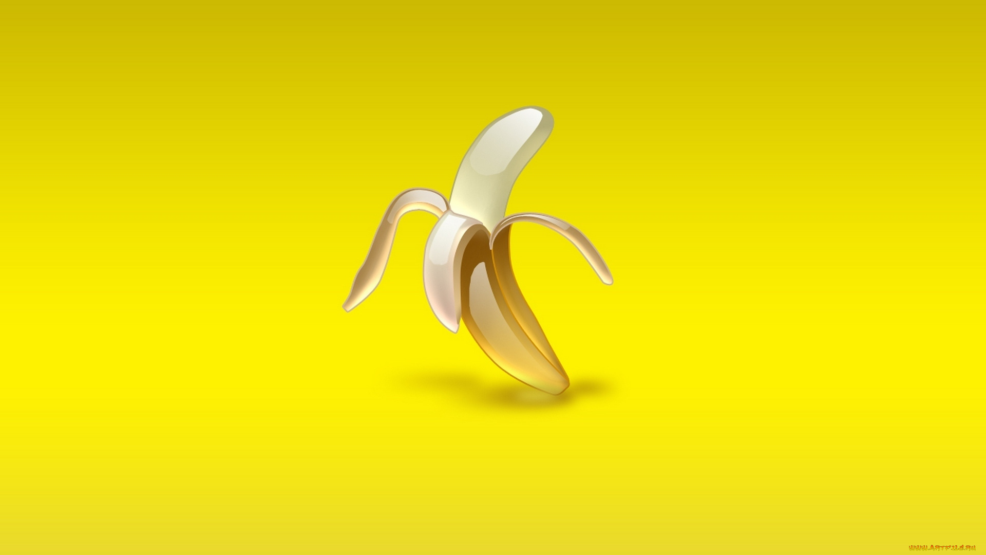 3д, графика, modeling, моделирование, банан