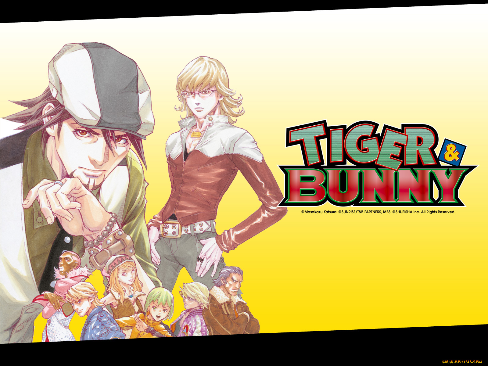 tiger, and, bunny, аниме
