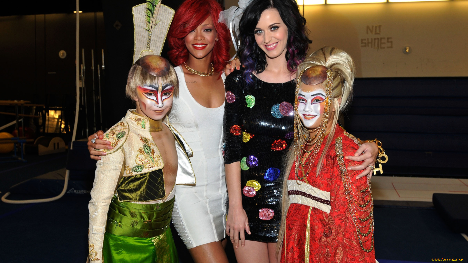 rihanna, and, katy, perry, музыка, рианна, кети, перри, певицы, звезды