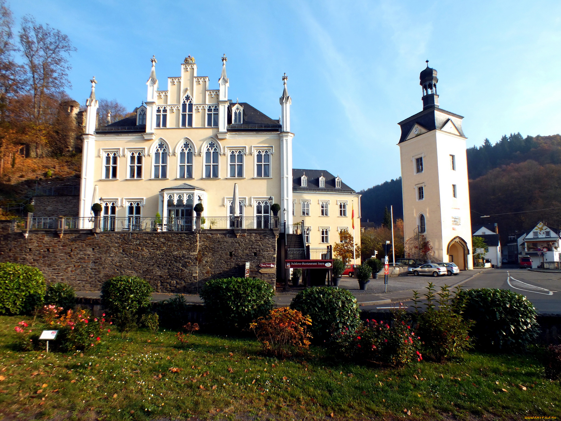 германия, бендорф, города, улицы, площади, набережные, площадь, здания