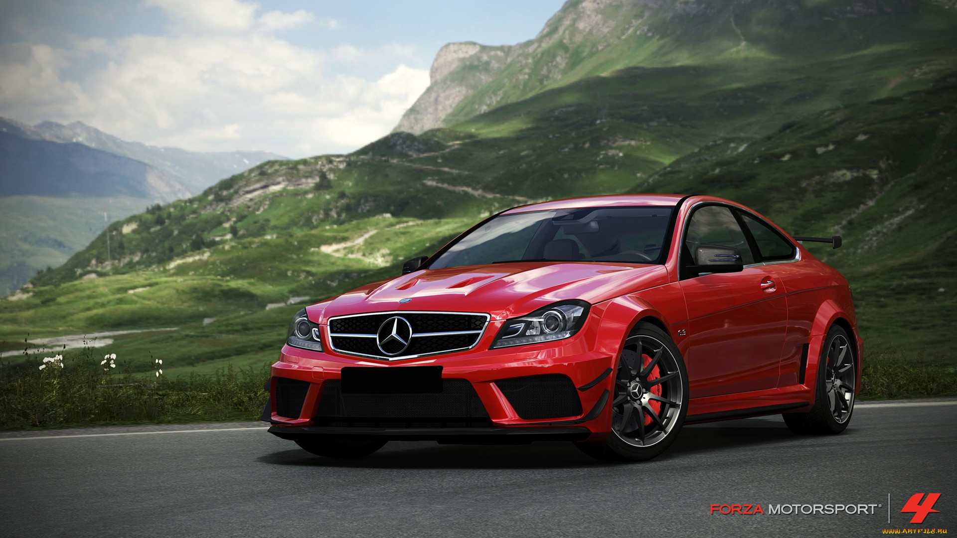 Mercedes c63 AMG 1920 1080