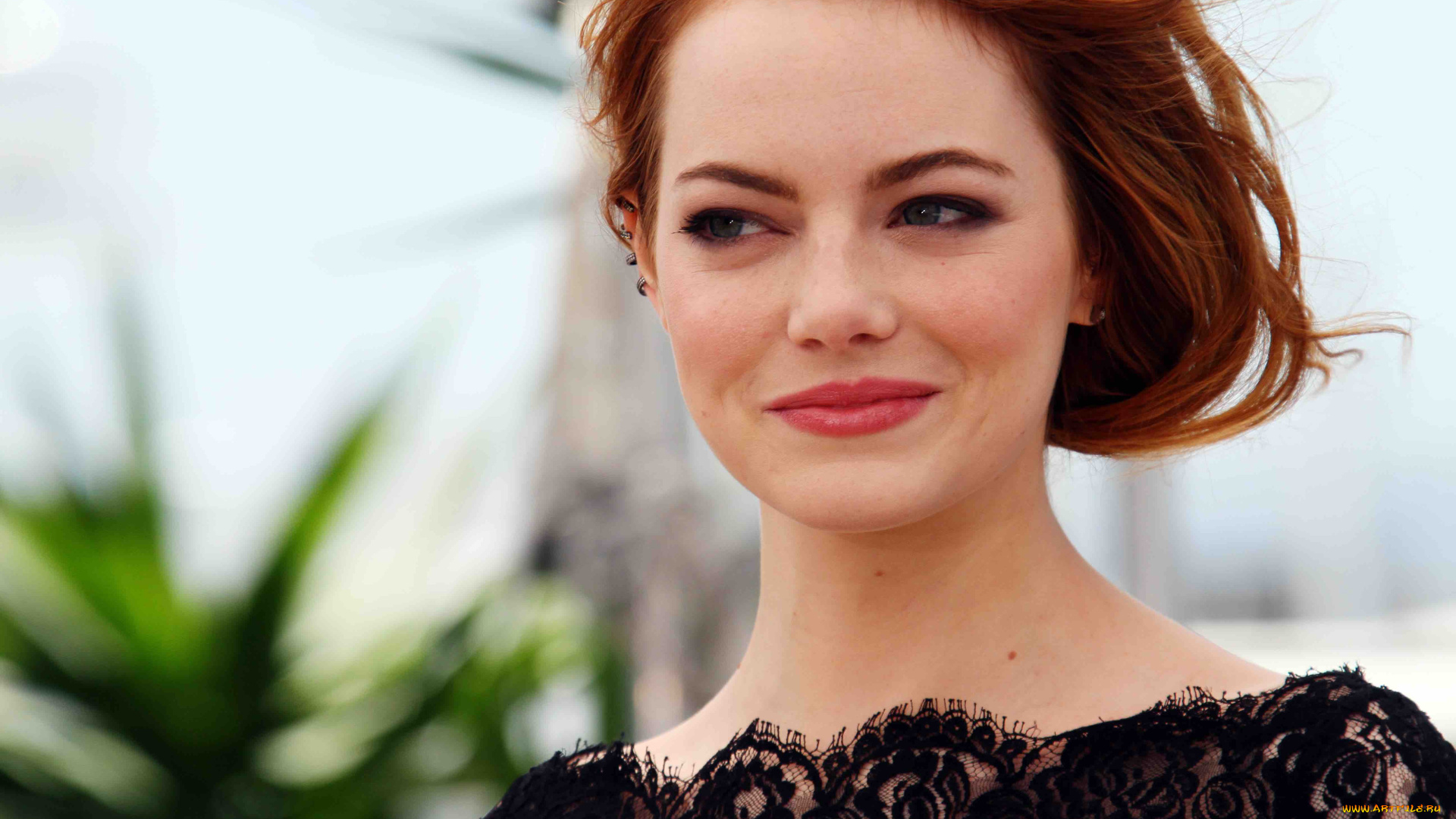 девушки, emma, stone, эмма, стоун, актриса, рыжая, улыбка, лицо