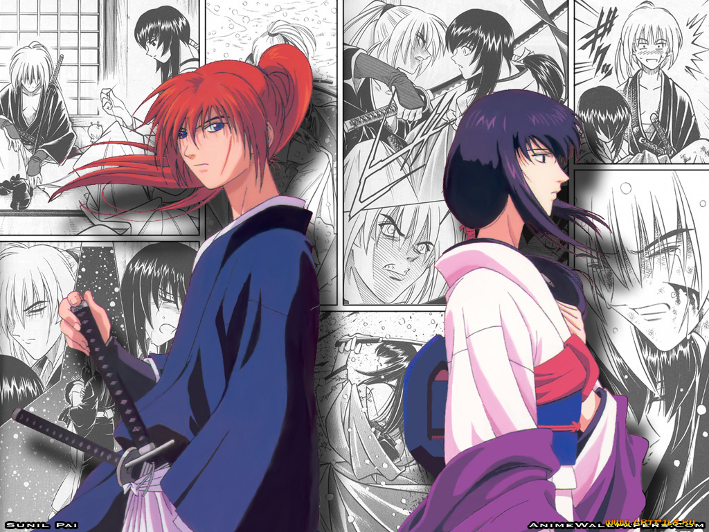 аниме, rurouni, kenshin