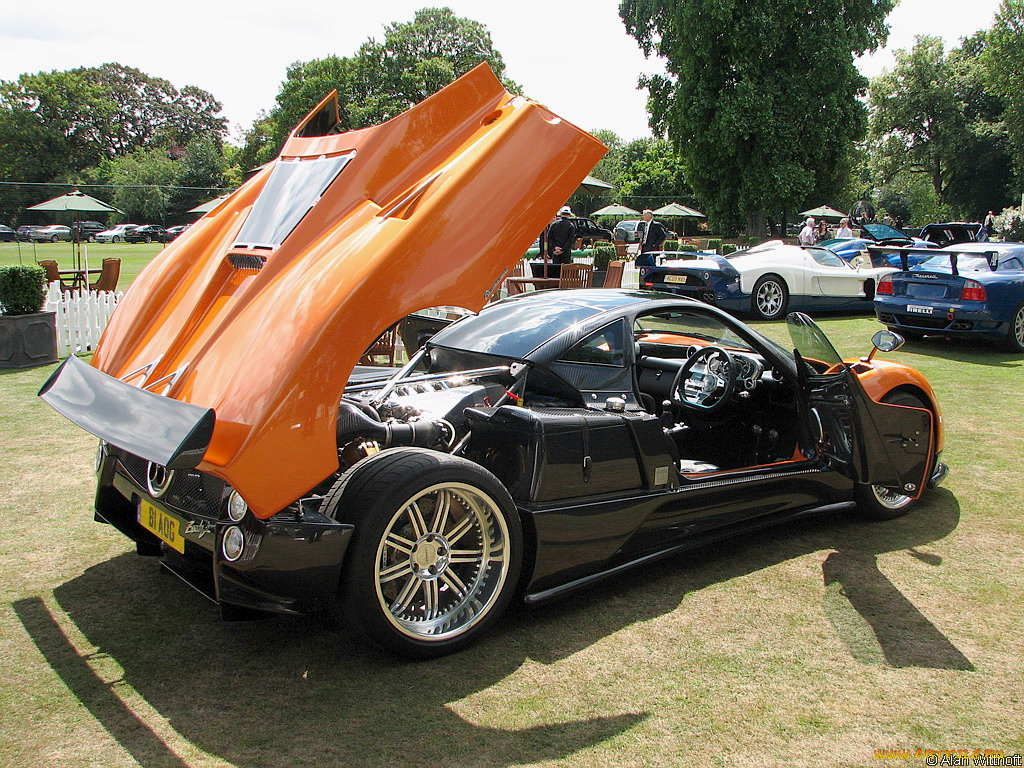 pagani, zonda, c12, автомобили