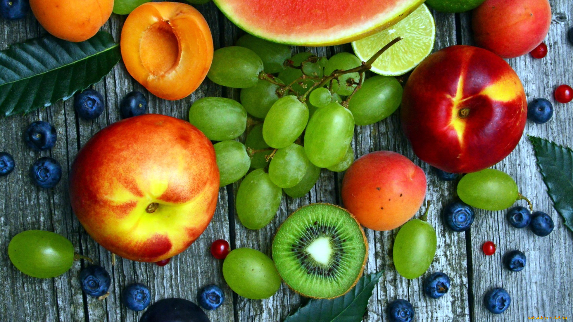 еда, фрукты, , ягоды, сливы, виноград, нектарины, киви