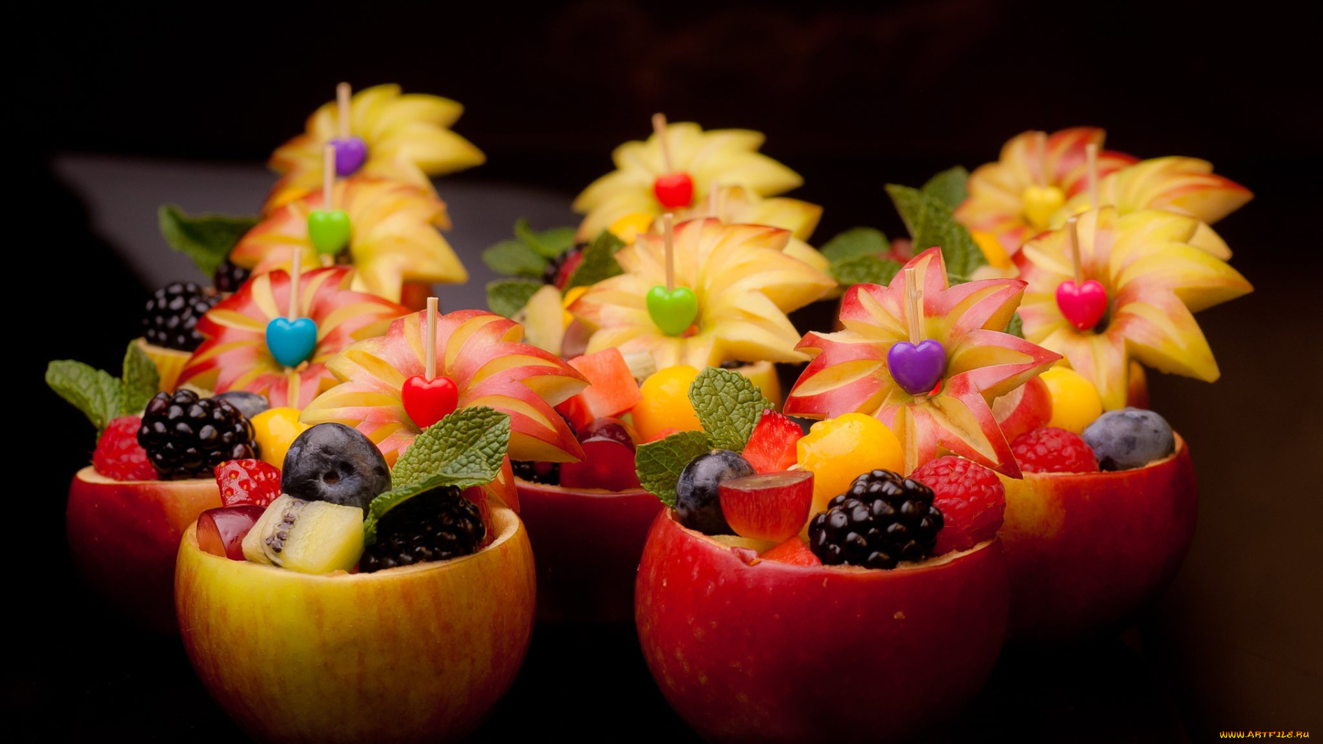 еда, фрукты, , ягоды, ягоды, яблоки, десерт