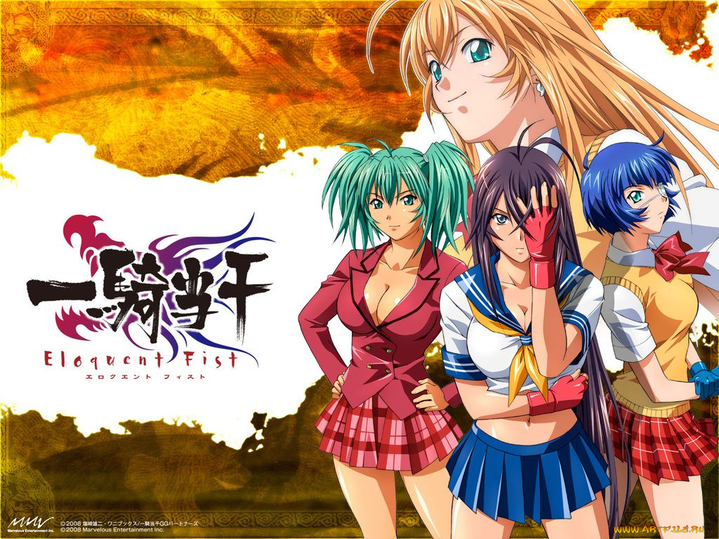 аниме, ikki, tousen