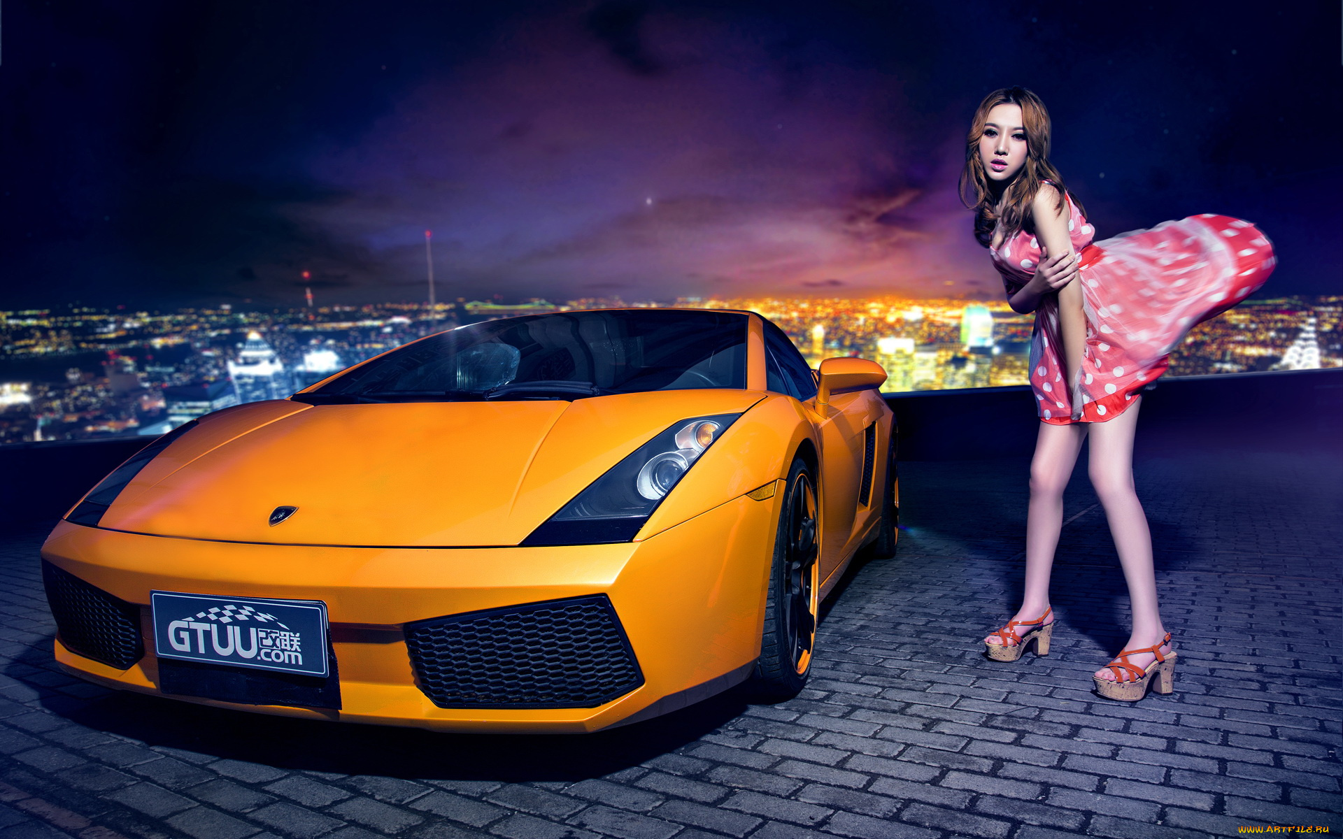 Ashley Slaton Lamborghini