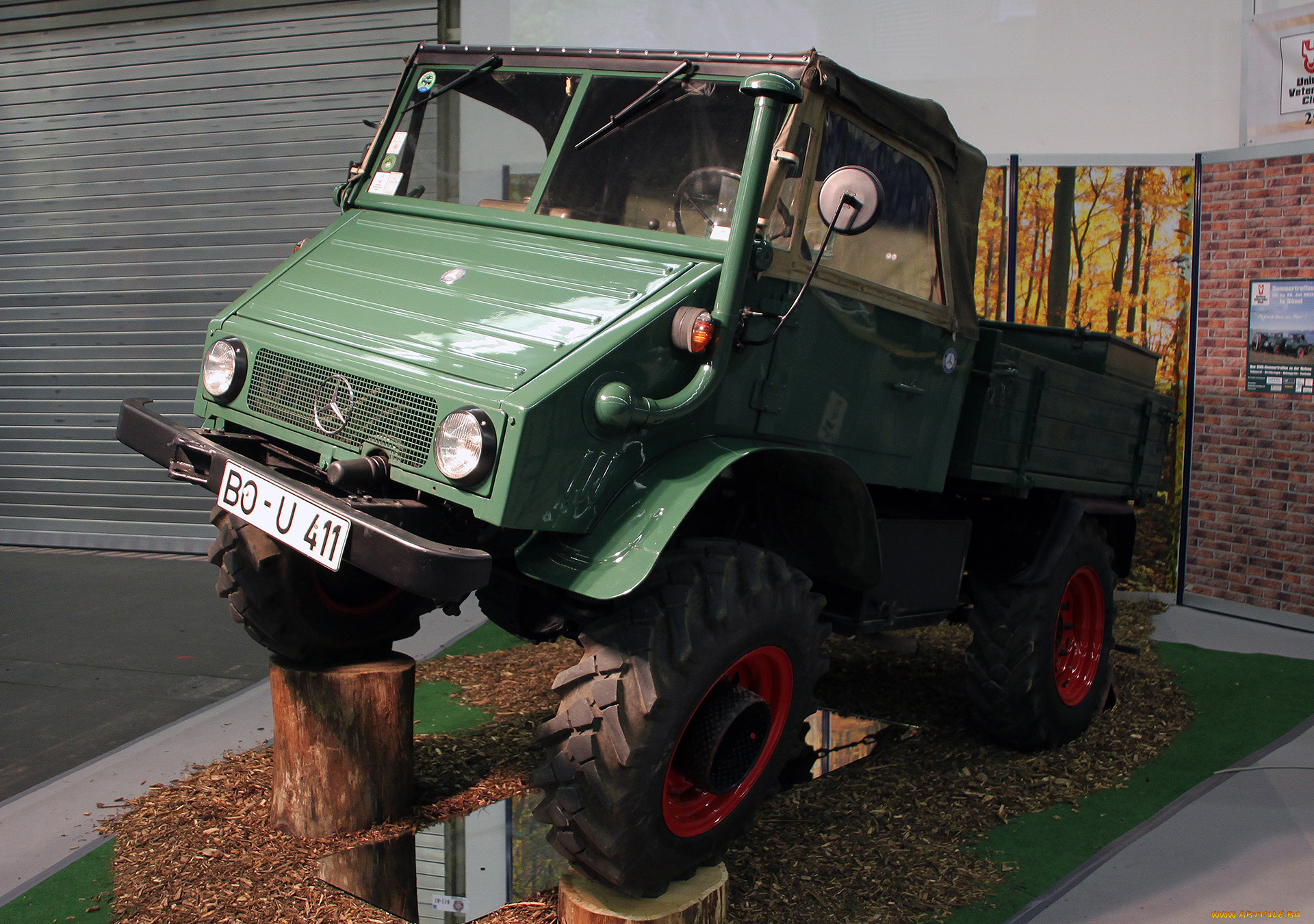 автомобили, mercedes, trucks, 411, unimog, benz