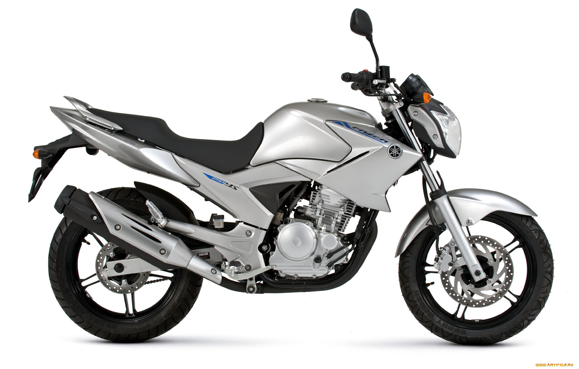 мотоциклы, yamaha, 2013, fazer, 250, blue, flex