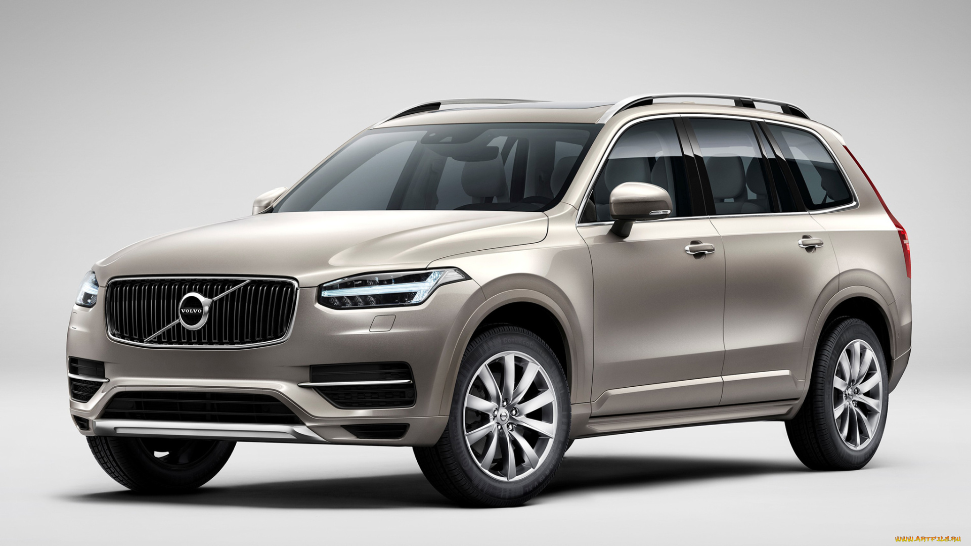 автомобили, volvo, xc90, светлый, 2014г, t5