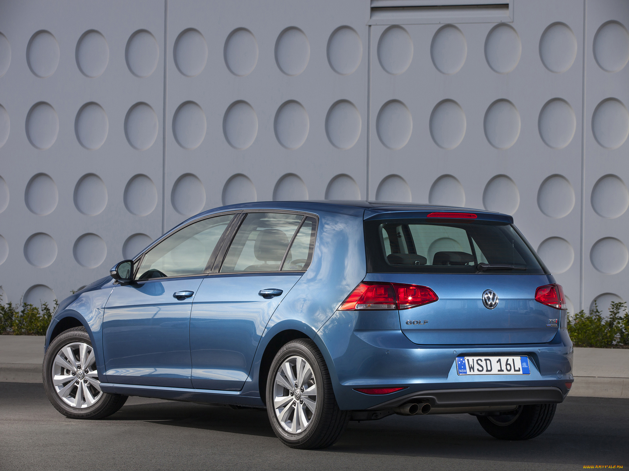 автомобили, volkswagen, 2013г, typ, 5g, au-spec, 5-door, bluemotion, синий, golf, tsi