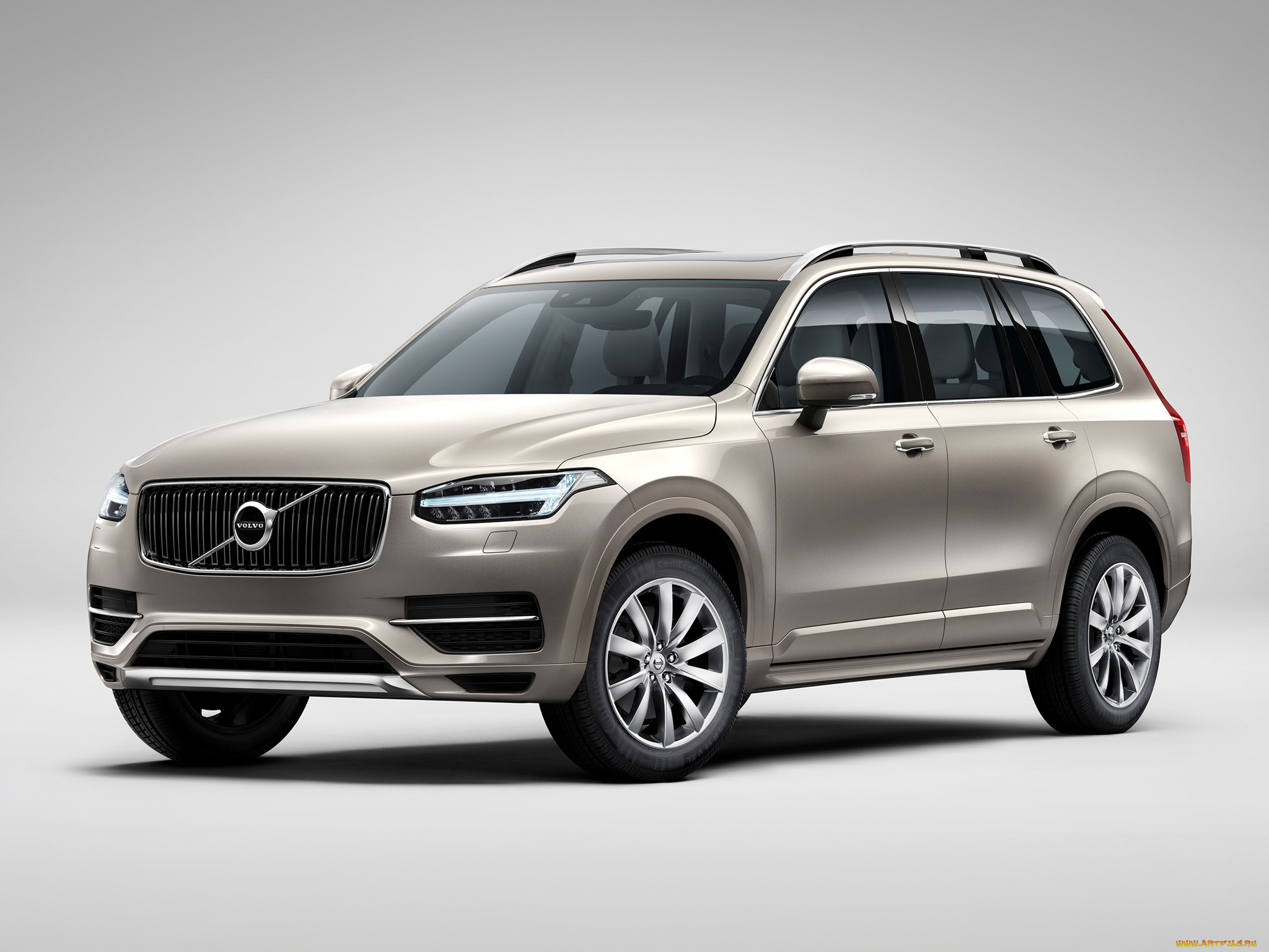 автомобили, volvo, xc90, светлый, 2014г, t5