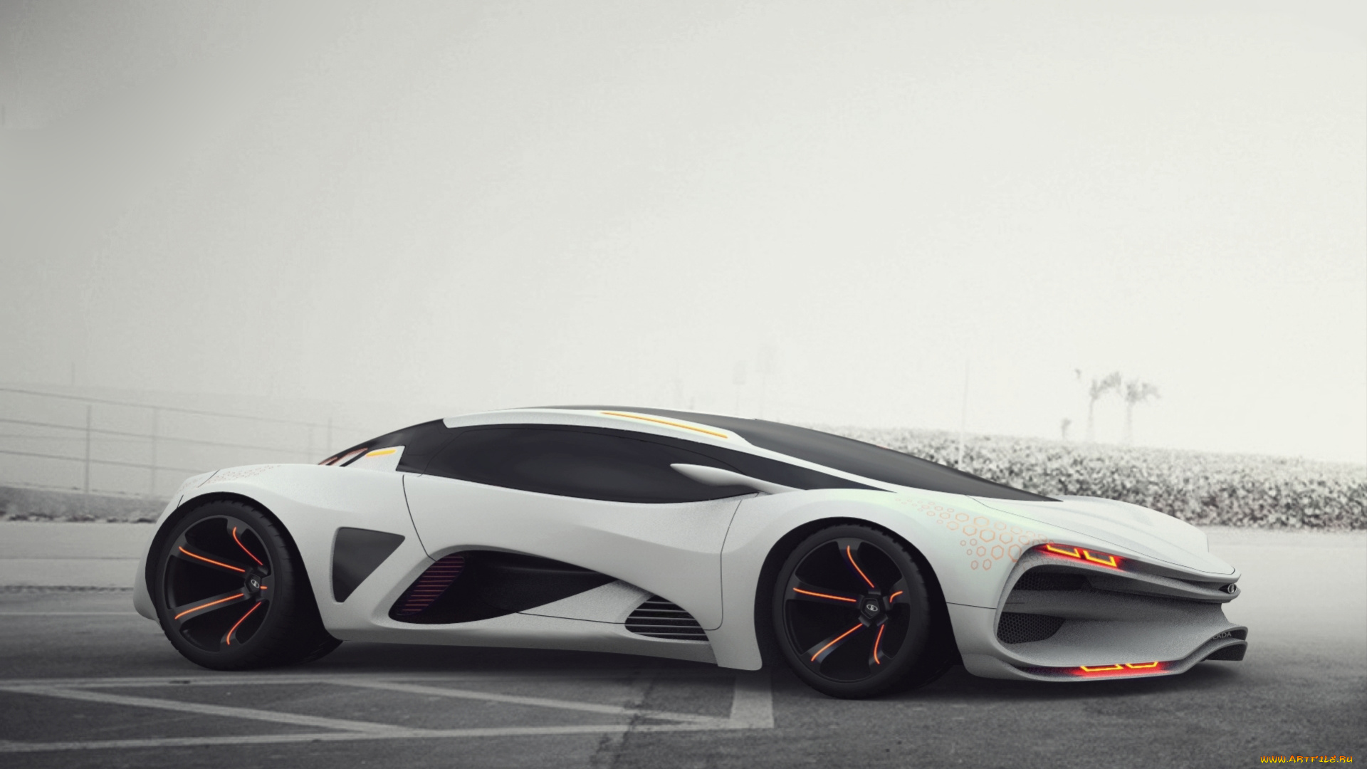 lada, raven, concept, 2015, автомобили, 3д, lada, raven, concept, 2015, supercar