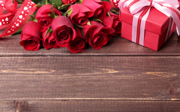 Картинка праздничные день+святого+валентина +сердечки +любовь день святого валентина romance roses beautiful подарок gift valentine's day бант лента colorful розы red романтика