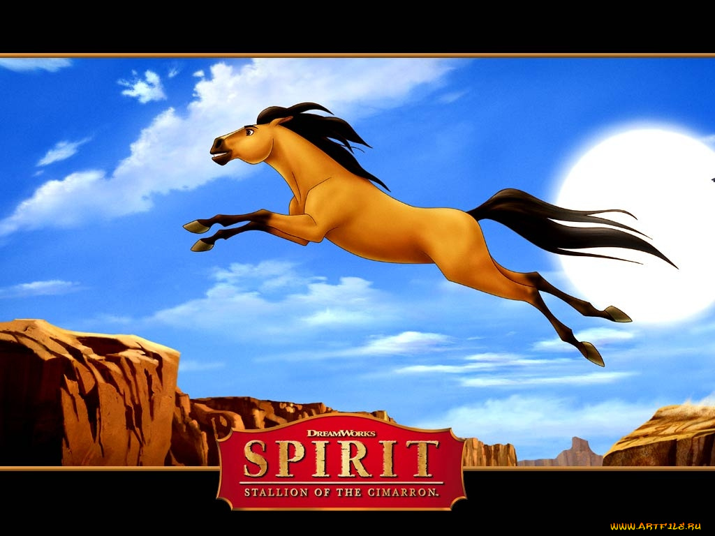 мультфильмы, spirit, stallion, of, the, cimarron