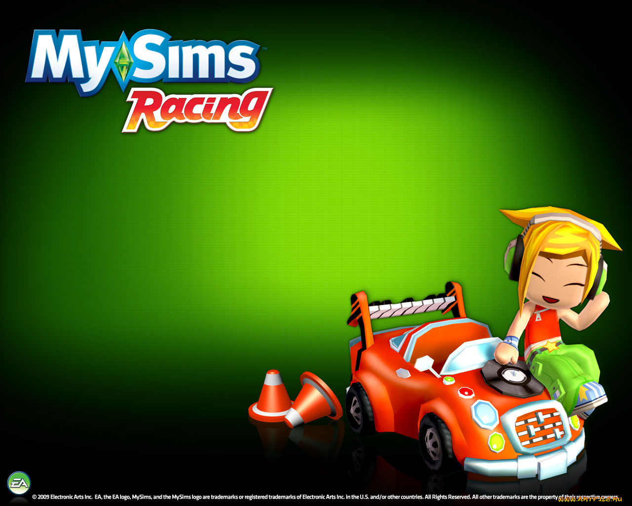 mysims, racing, видео, игры