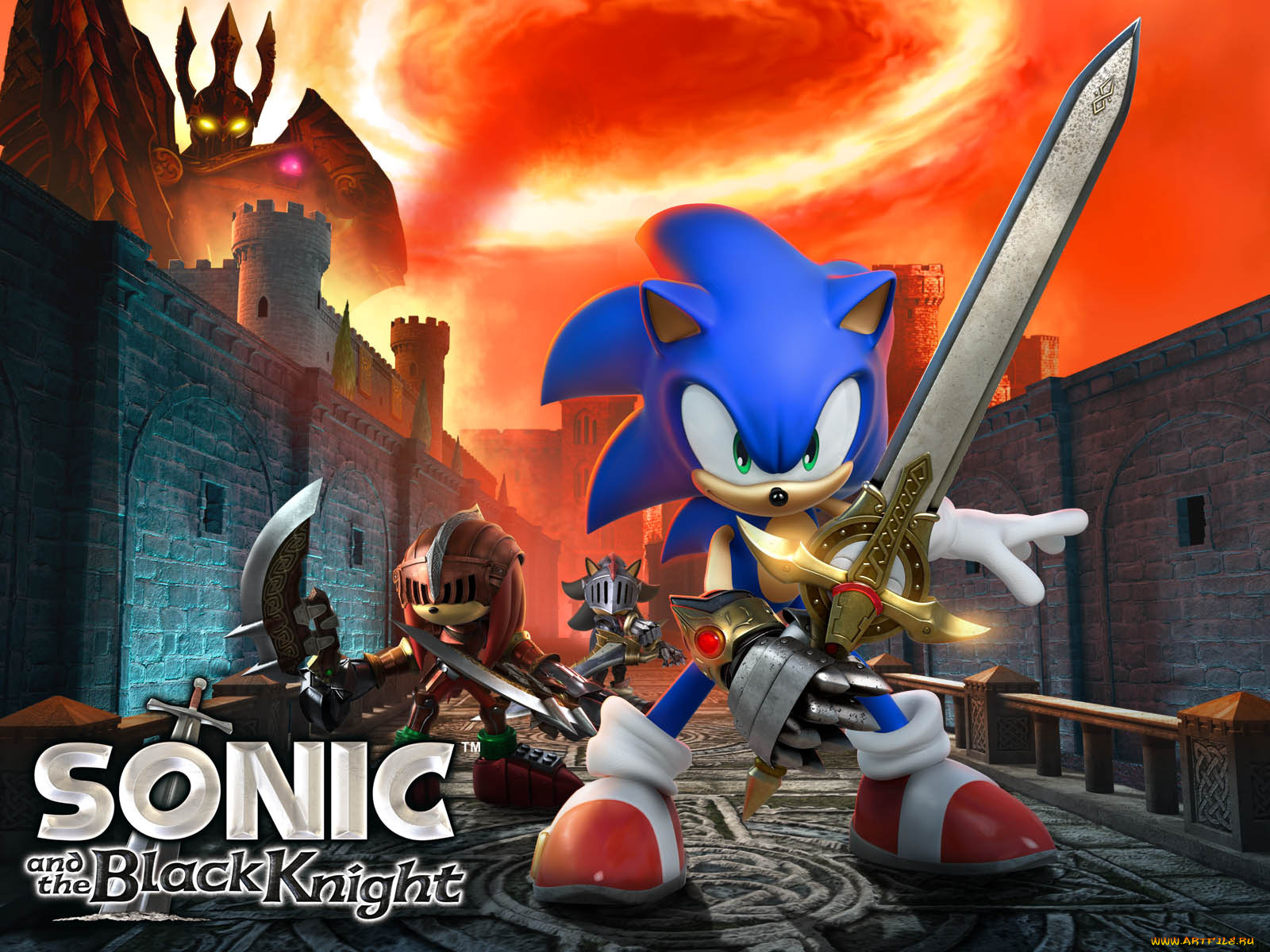 sonic, and, the, black, knight, видео, игры