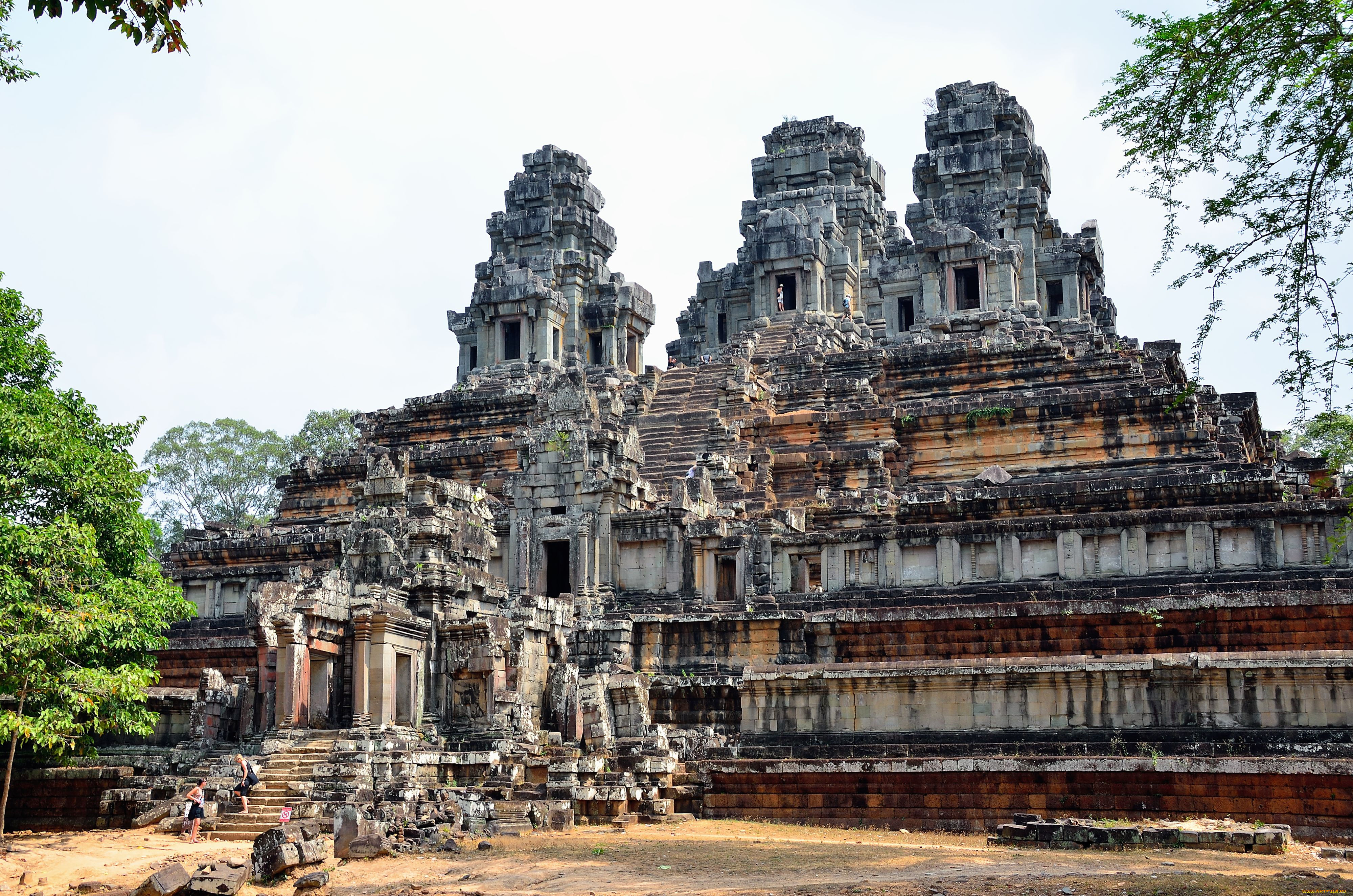 ангкор, камбоджа, города, исторические, архитектурные, памятники, руины, храм