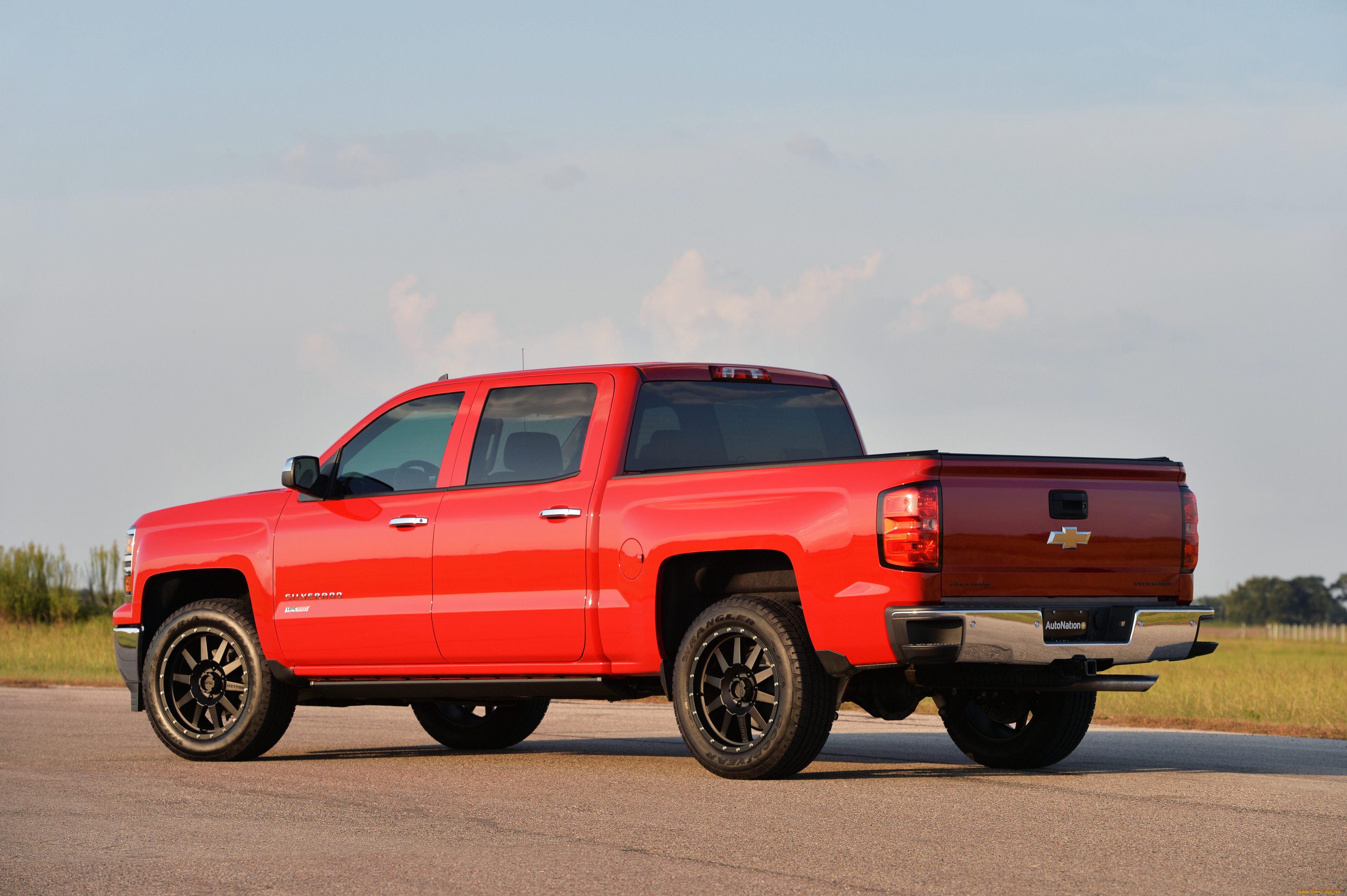 автомобили, chevrolet, красный, 2014г, silverado, hpe550, hennessey