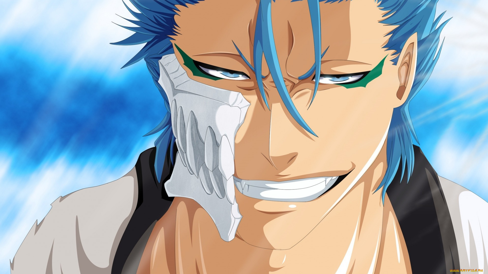 аниме, bleach, grimmjow, jaegerjaquez, by, maxibostero