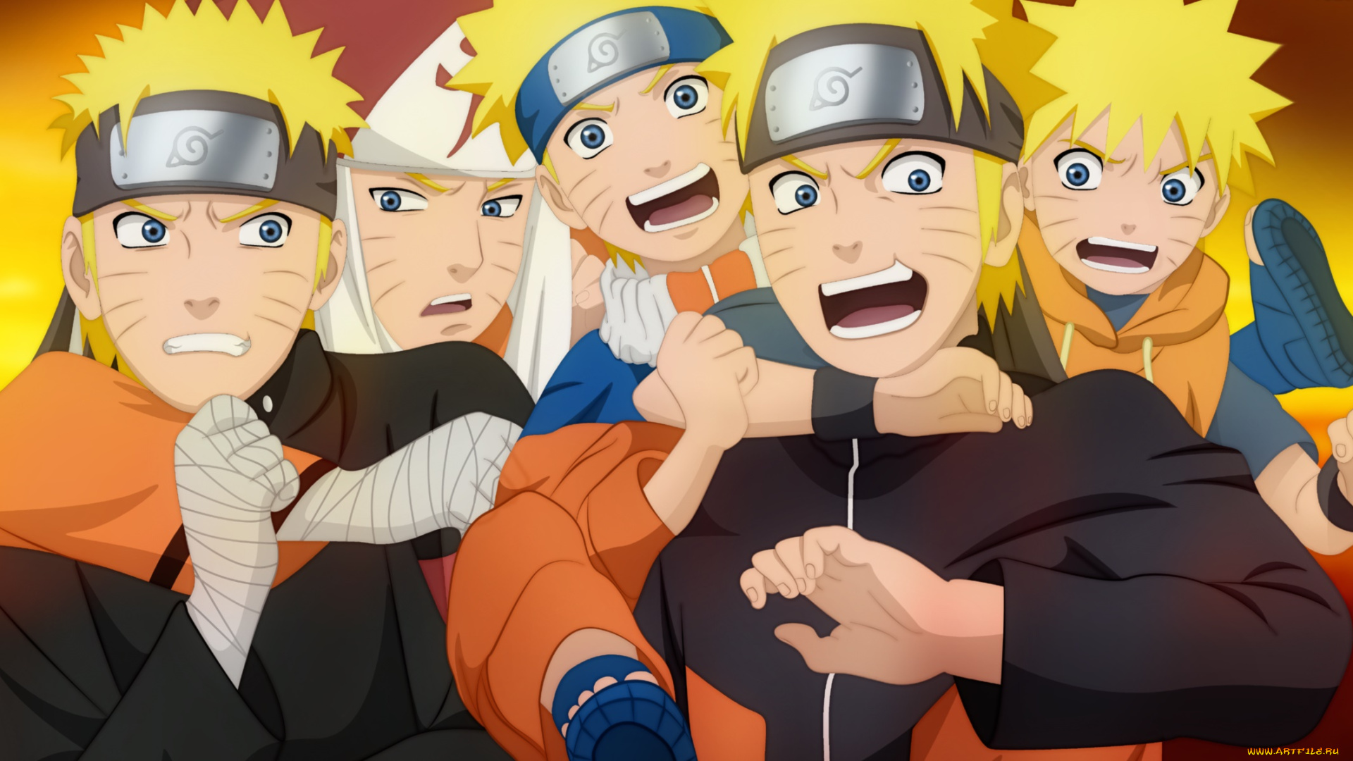 аниме, naruto, brother, forever