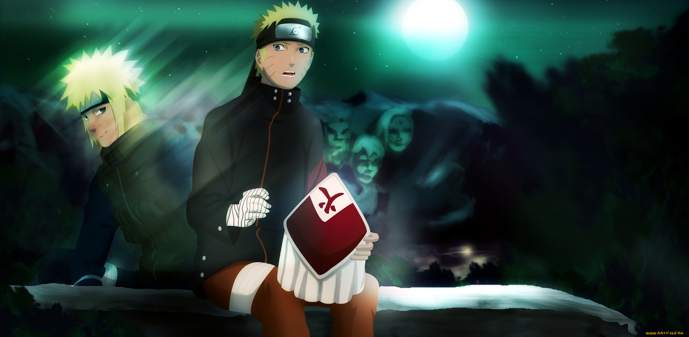 аниме, naruto, hokage