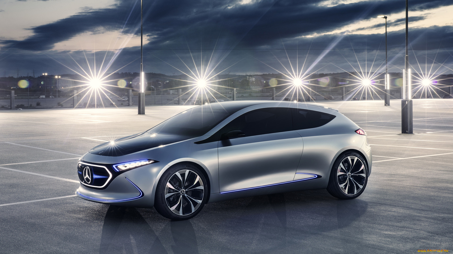 mercedes-benz, eqa, concept, 2017, автомобили, mercedes-benz, concept, eqa, 2017