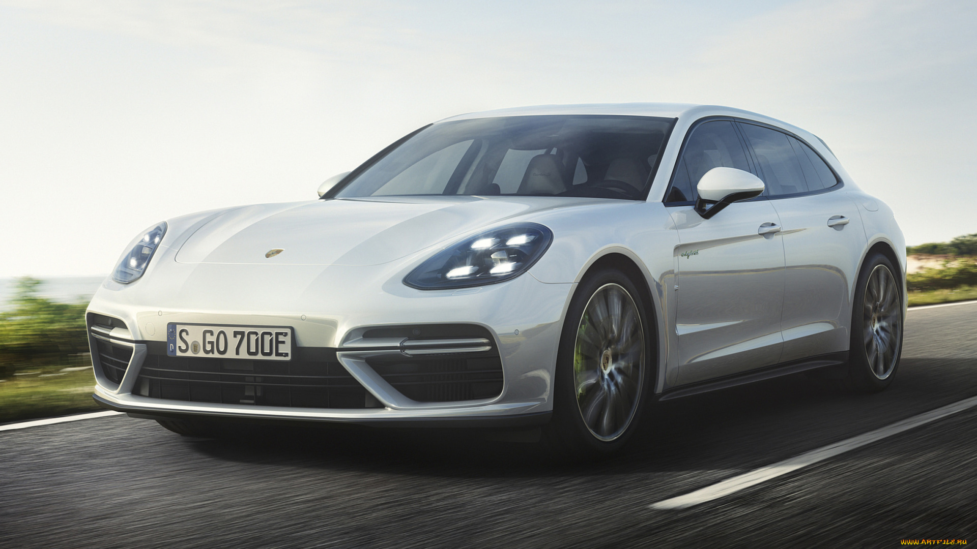 porsche, panamera, turbo, s-e, hybrid, sport, turismo, 2018, автомобили, porsche, 2018, turismo, sport, panamera, hybrid, s-e, turbo