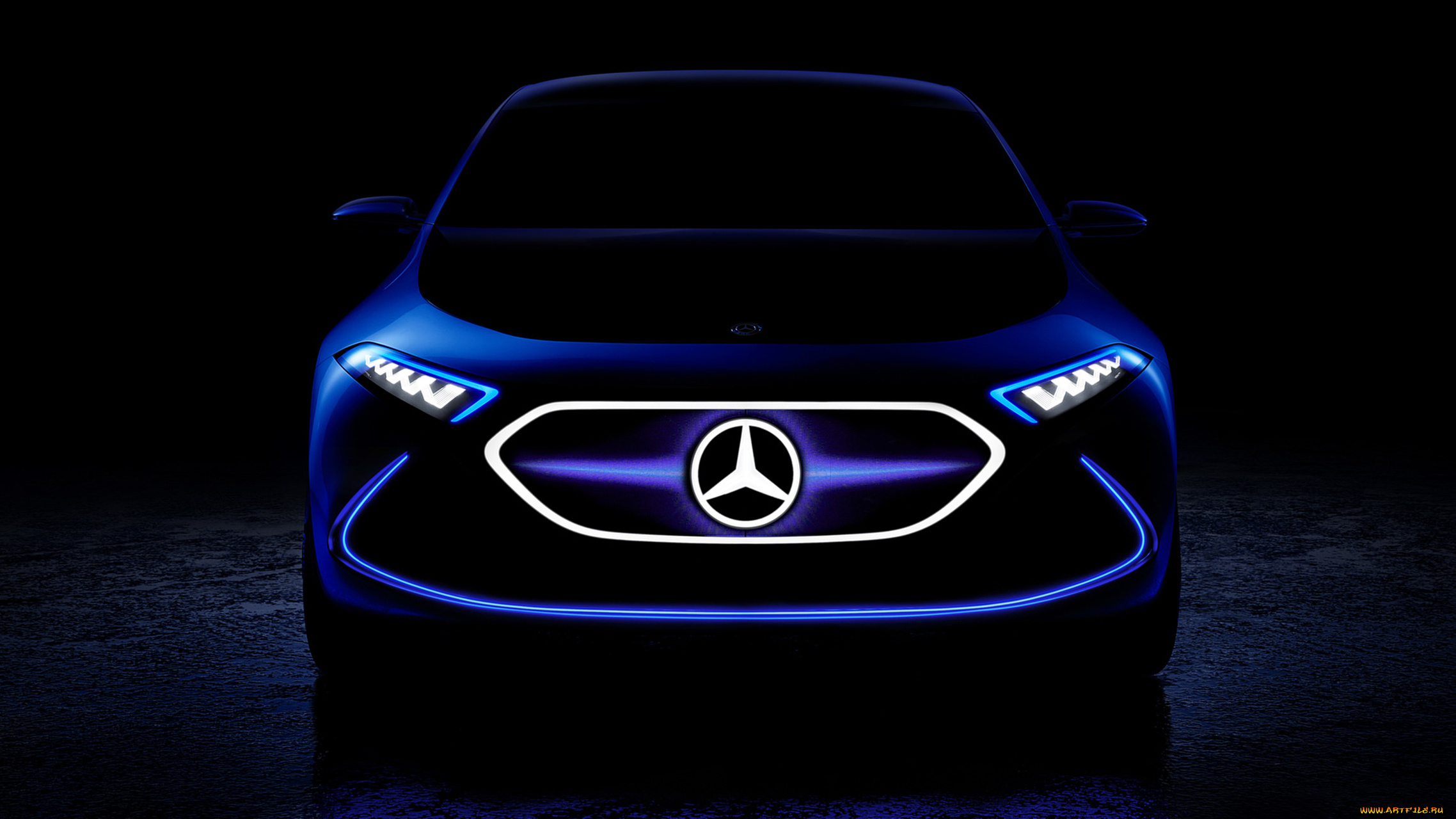 mercedes-benz, eqa, concept, 2017, автомобили, mercedes-benz, eqa, 2017, concept