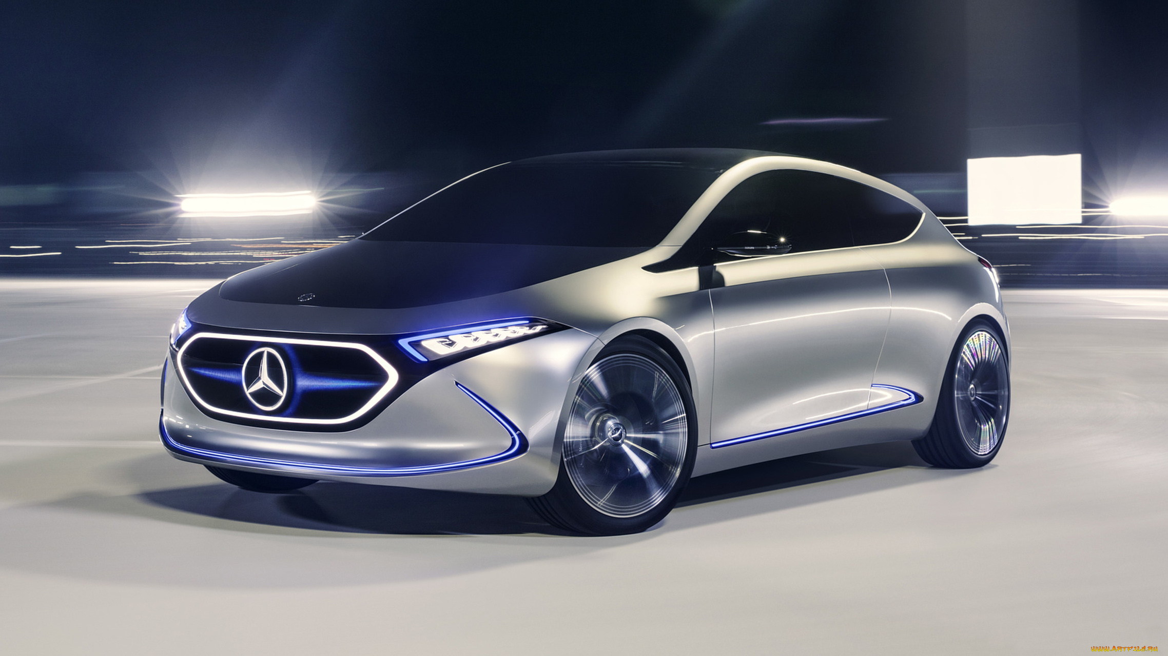 mercedes-benz, eqa, concept, 2017, автомобили, mercedes-benz, 2017, concept, eqa