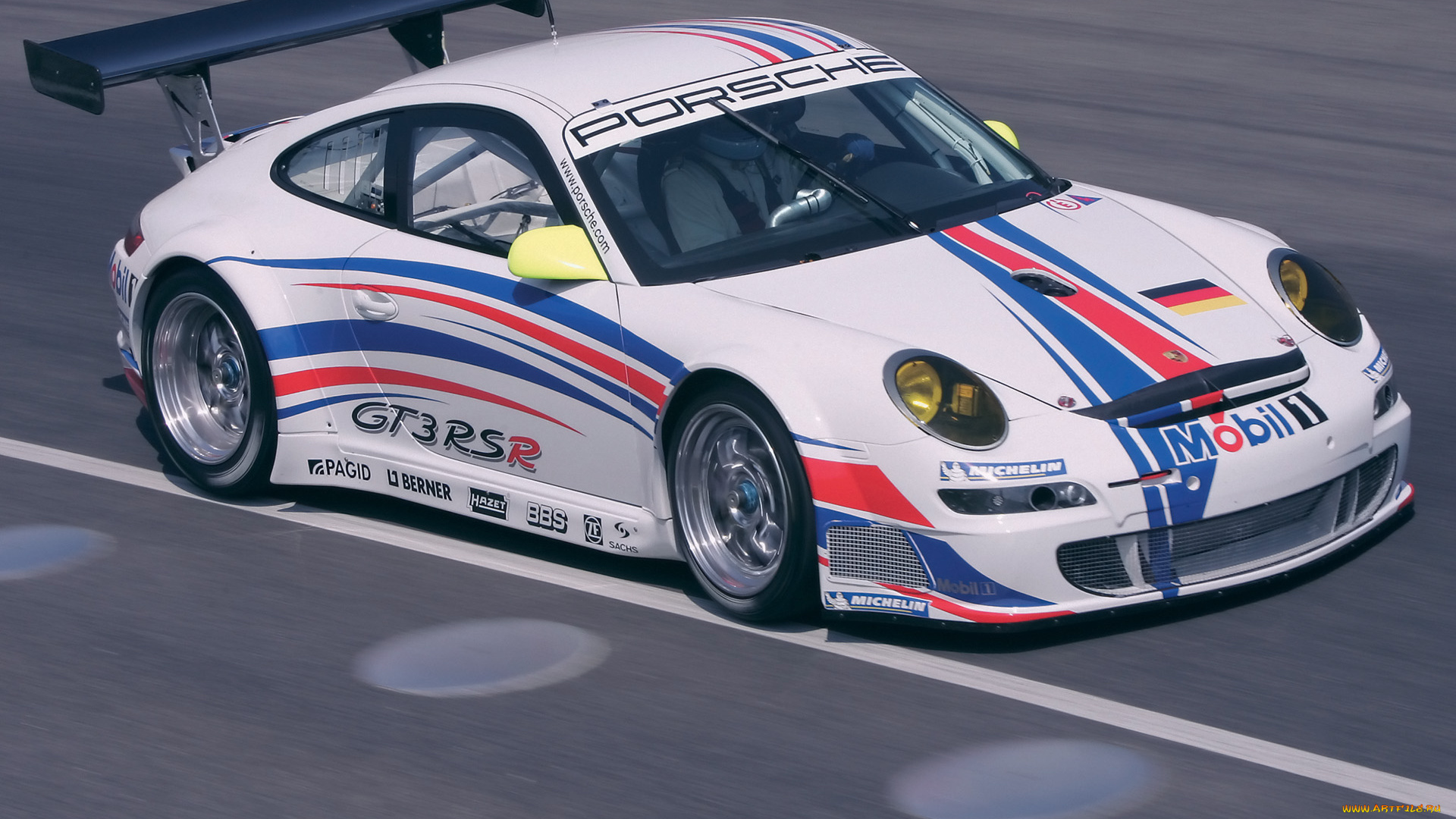 2006, porsche, 911, 997, gt3, rsr, автомобили