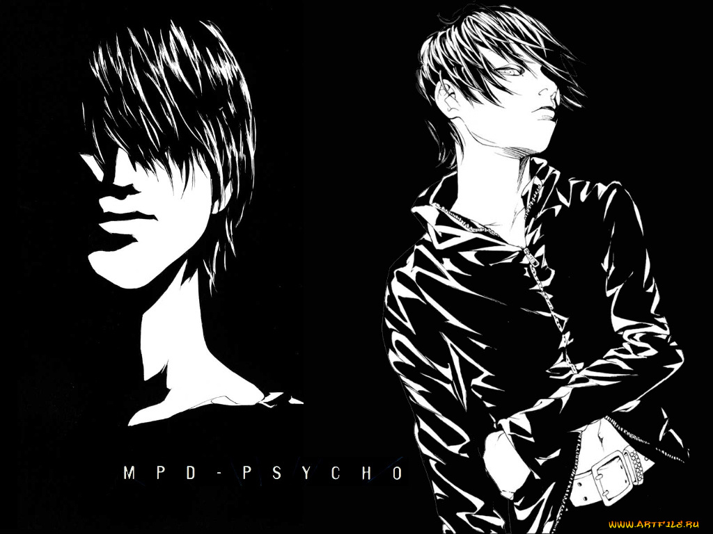 mpd, psycho, аниме