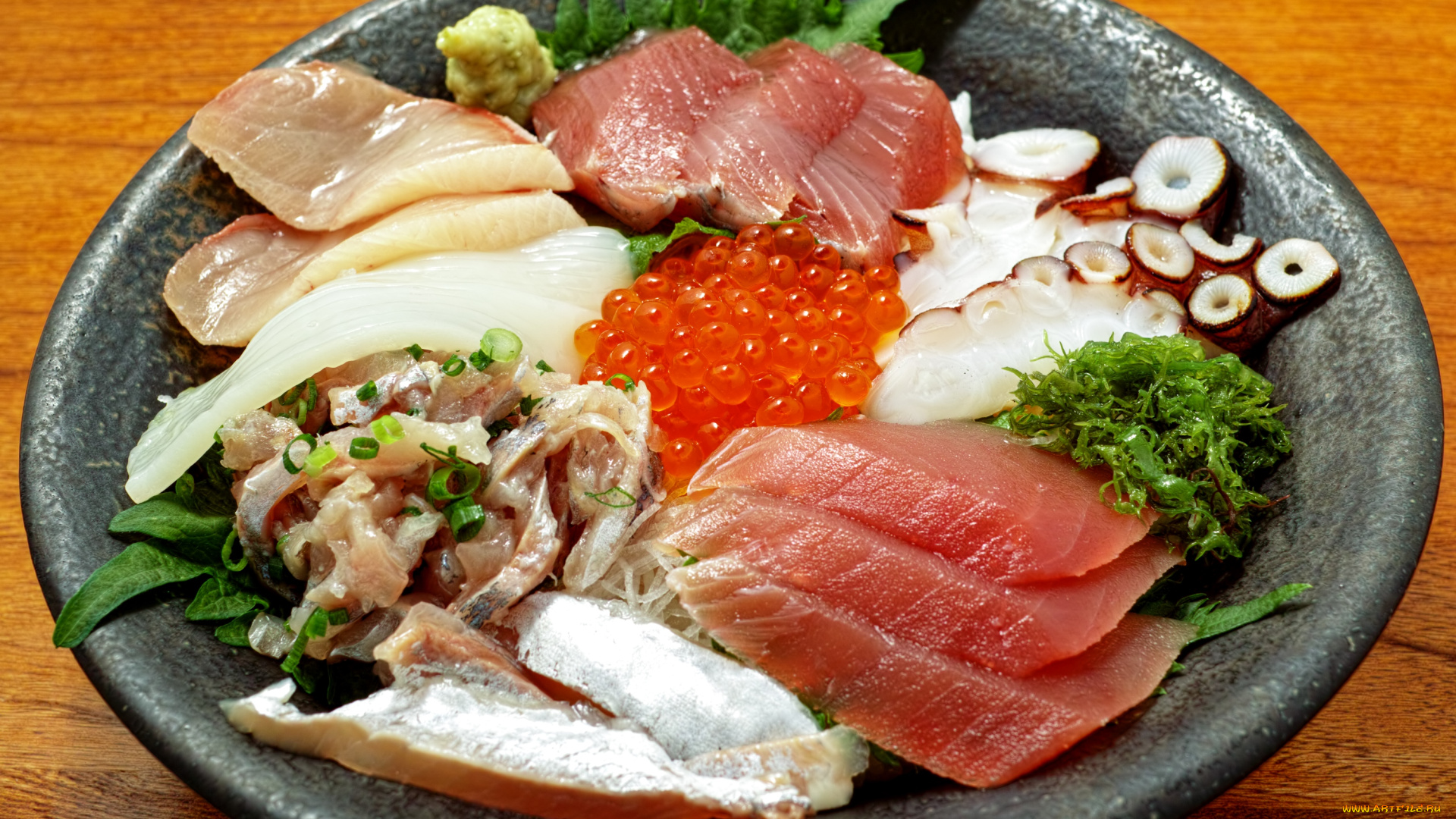 еда, рыба, морепродукты, суши, роллы, кальмары, тунец, икра