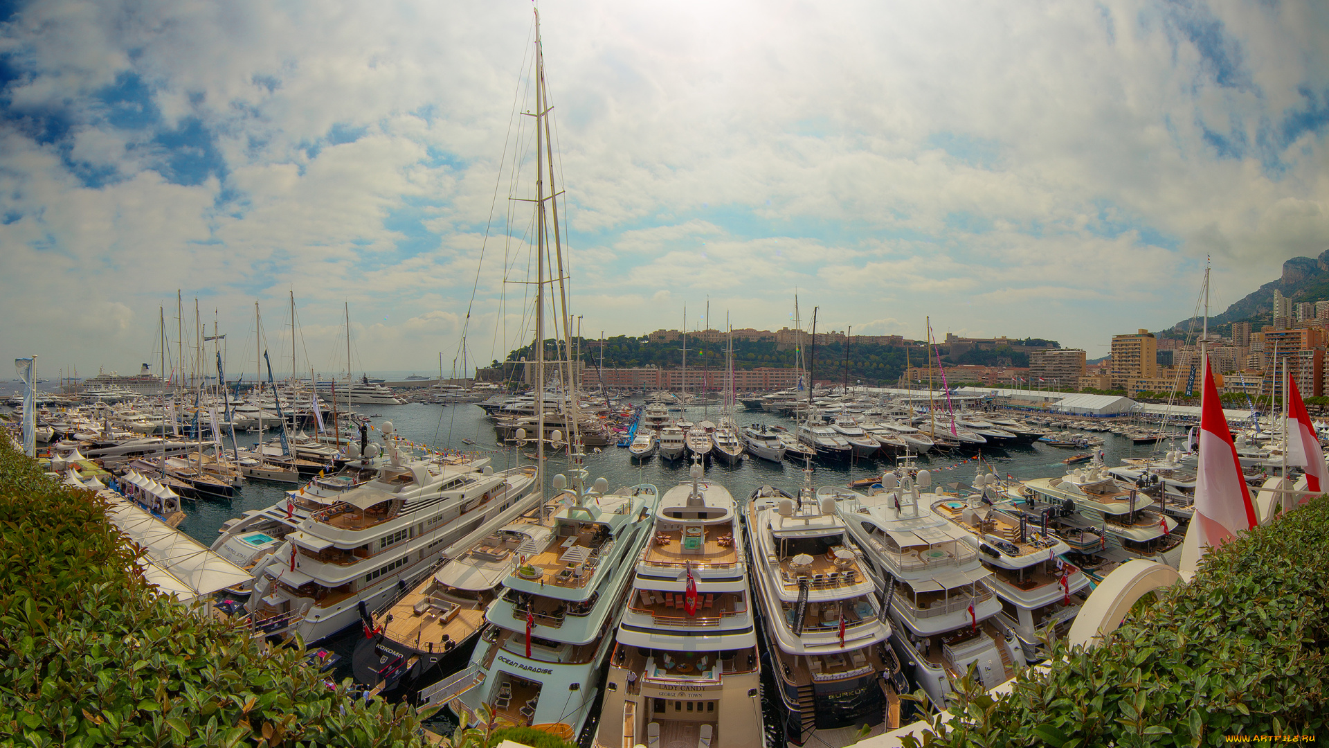 monaco, yacht, show, 2013, корабли, порты, причалы, монако, яхты, панорама, гавань