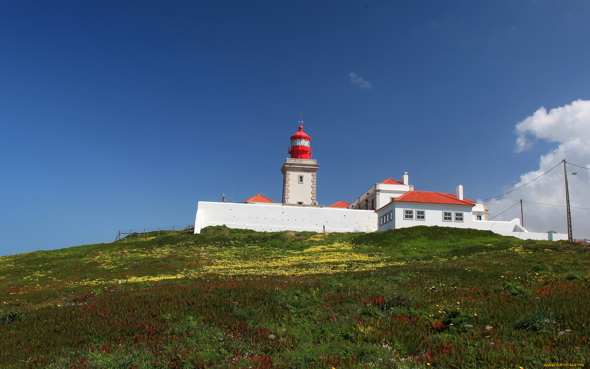 природа, маяки, portugal, дома