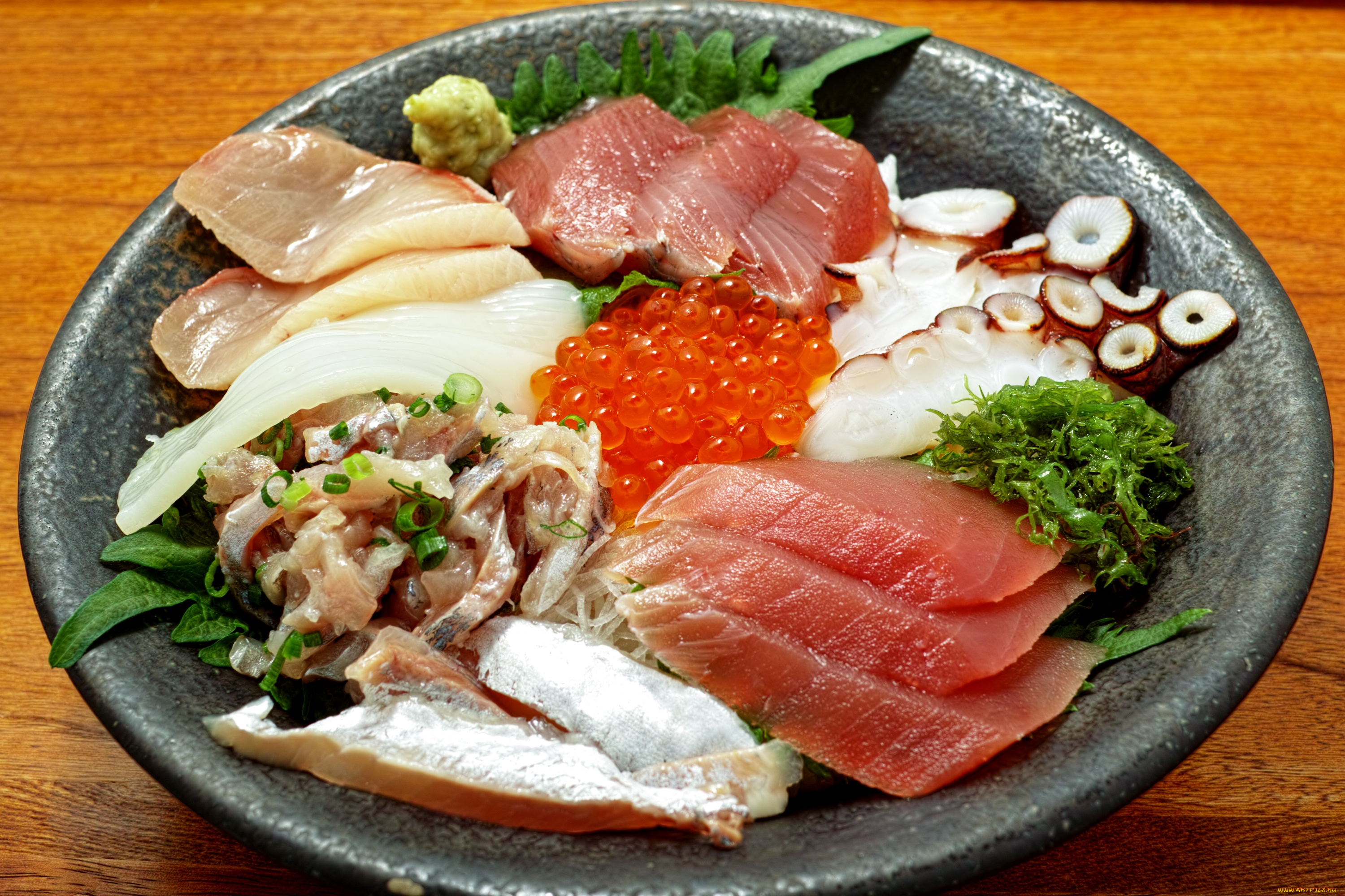 еда, рыба, морепродукты, суши, роллы, кальмары, тунец, икра