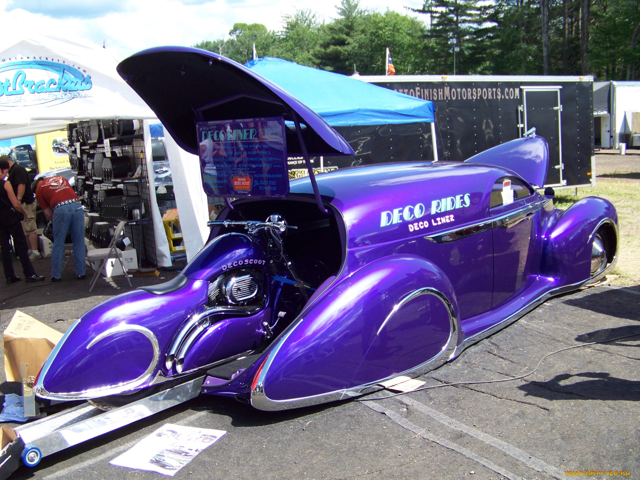 1939 Lincoln Zephyr sedan delivery deco Liner