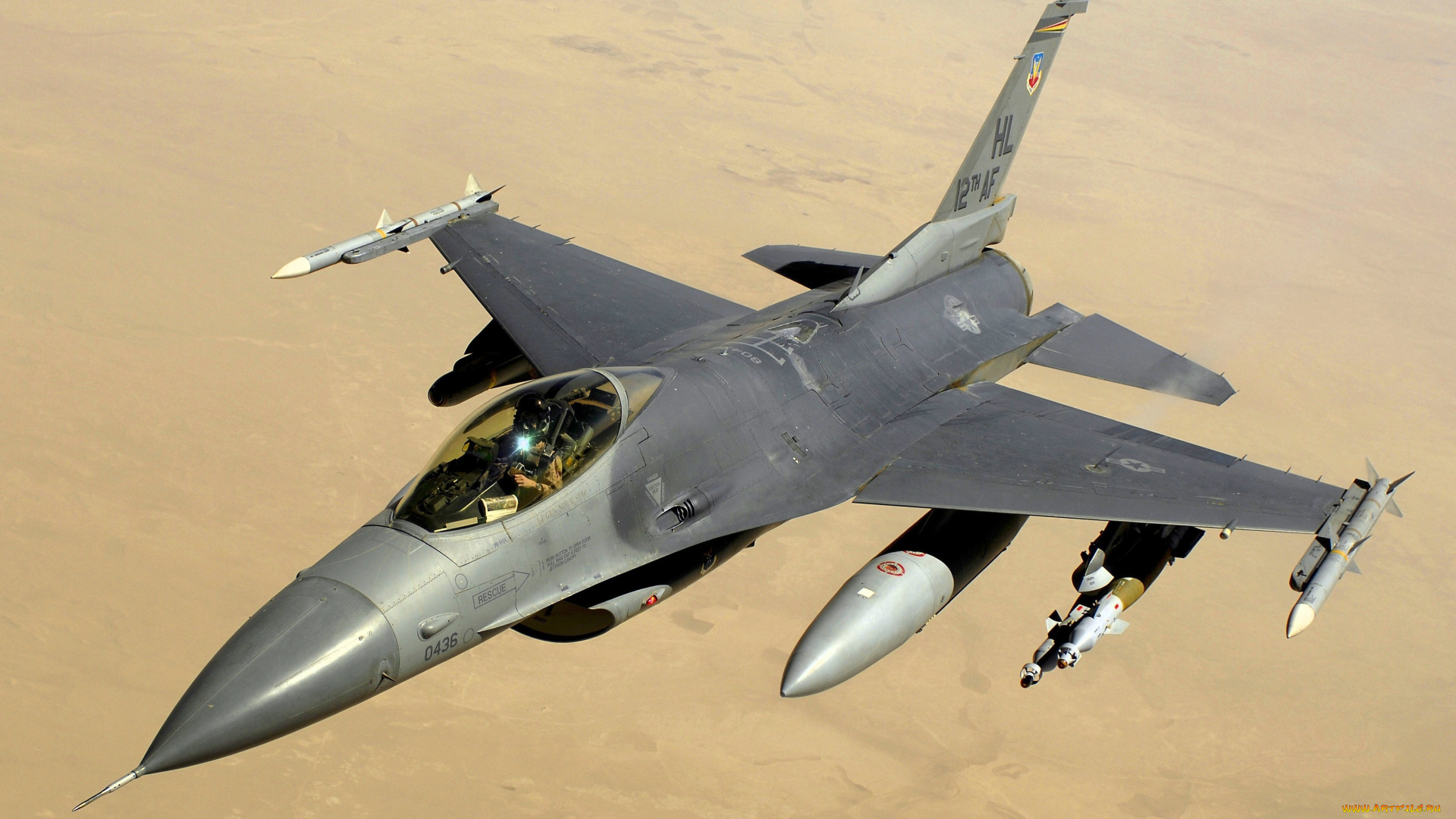 авиация, боевые, самолёты, falcon, пустыня, f-16, небо