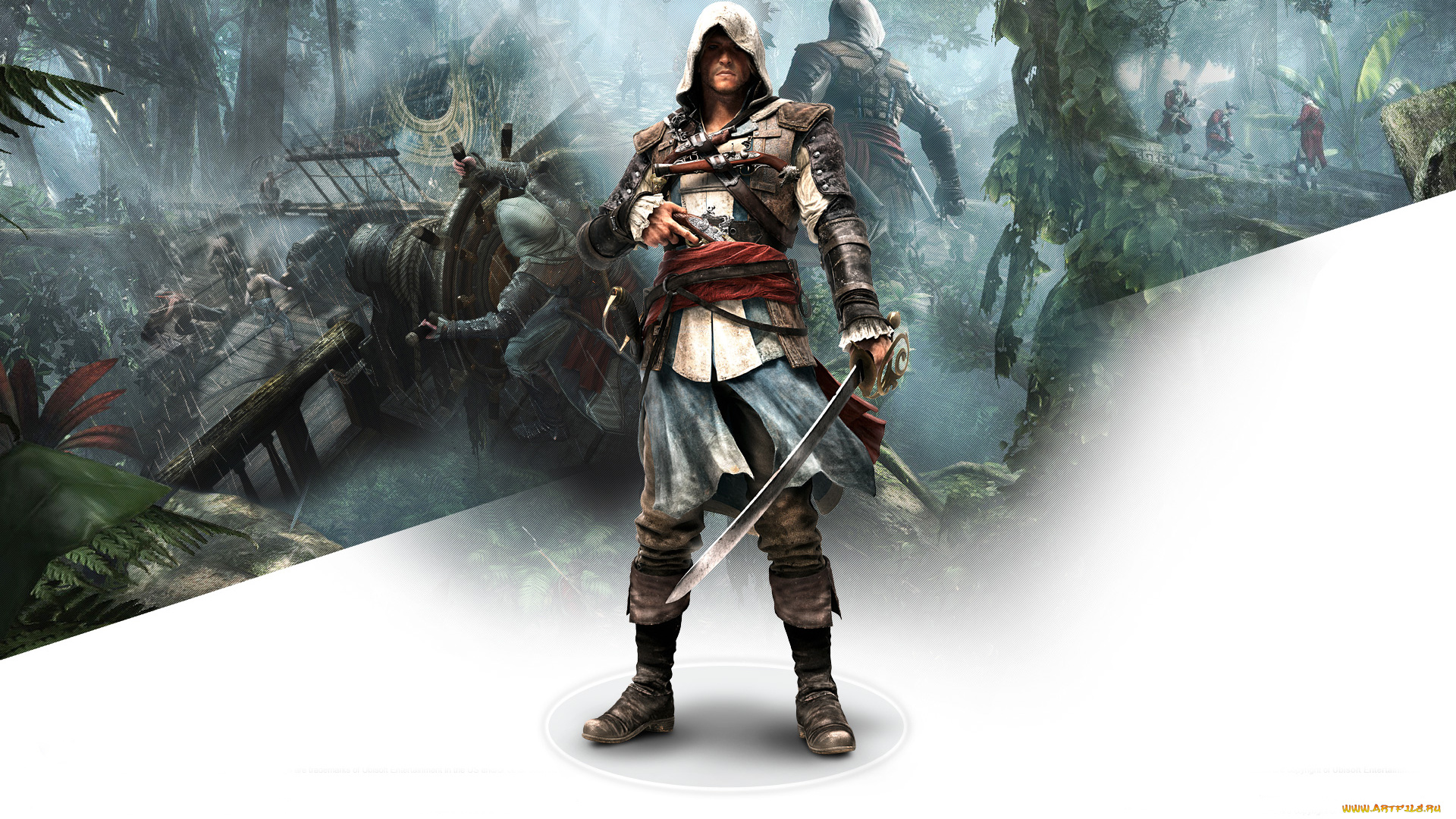 assassin`s, creed, iv, , black, flag, видео, игры