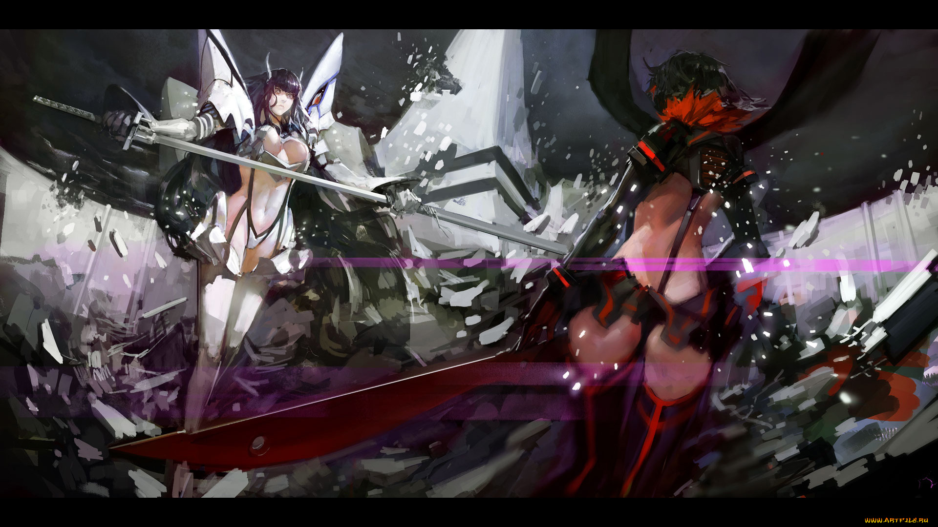 by, blueman, аниме, kill, la, kill, kill, la, matoi, ryuuko, kiryuuin, satsuki