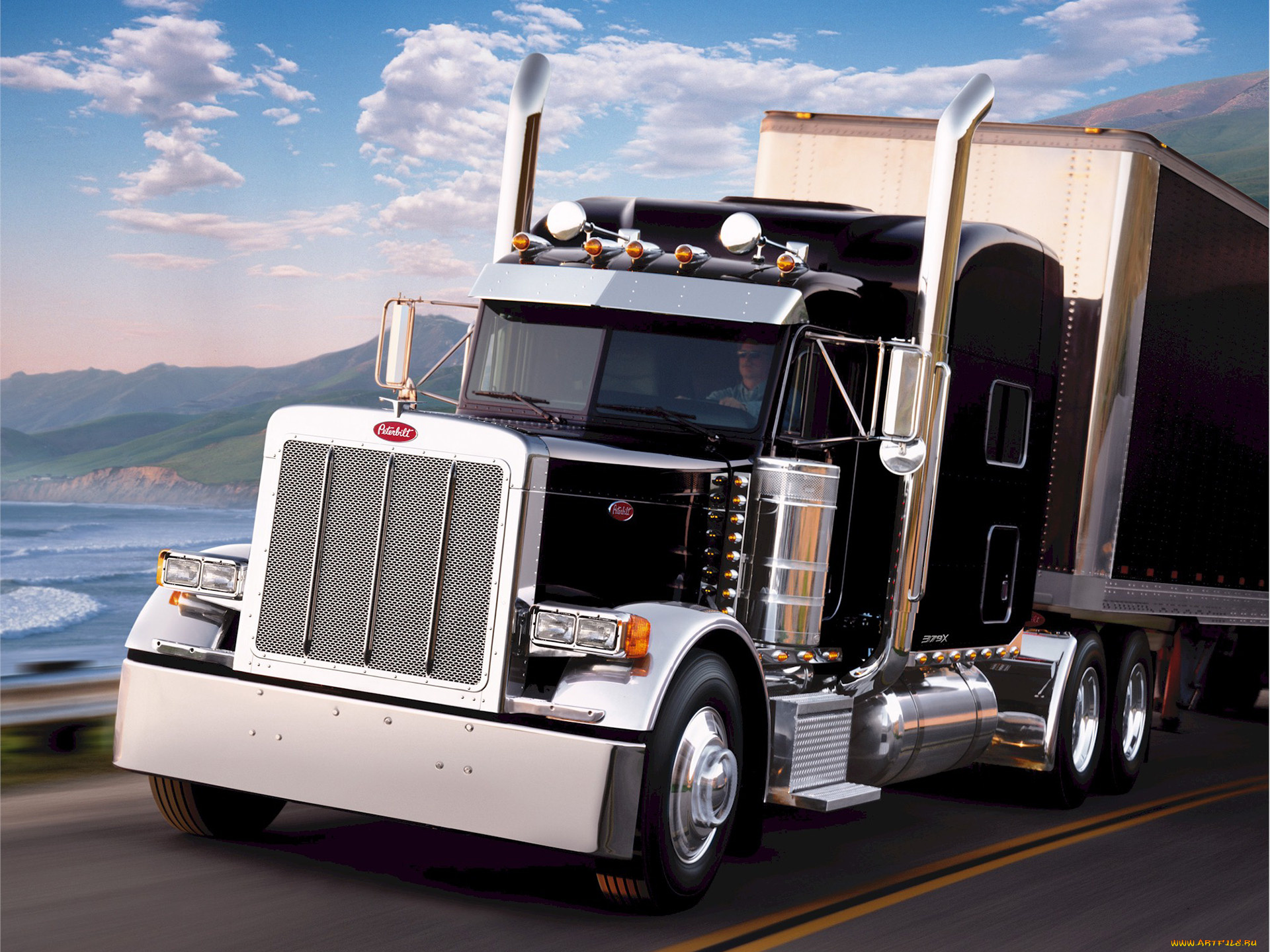 peterbilt, 379, автомобили, peterbilt, седельные, тягачи, классические, грузовики, сша, motors, company