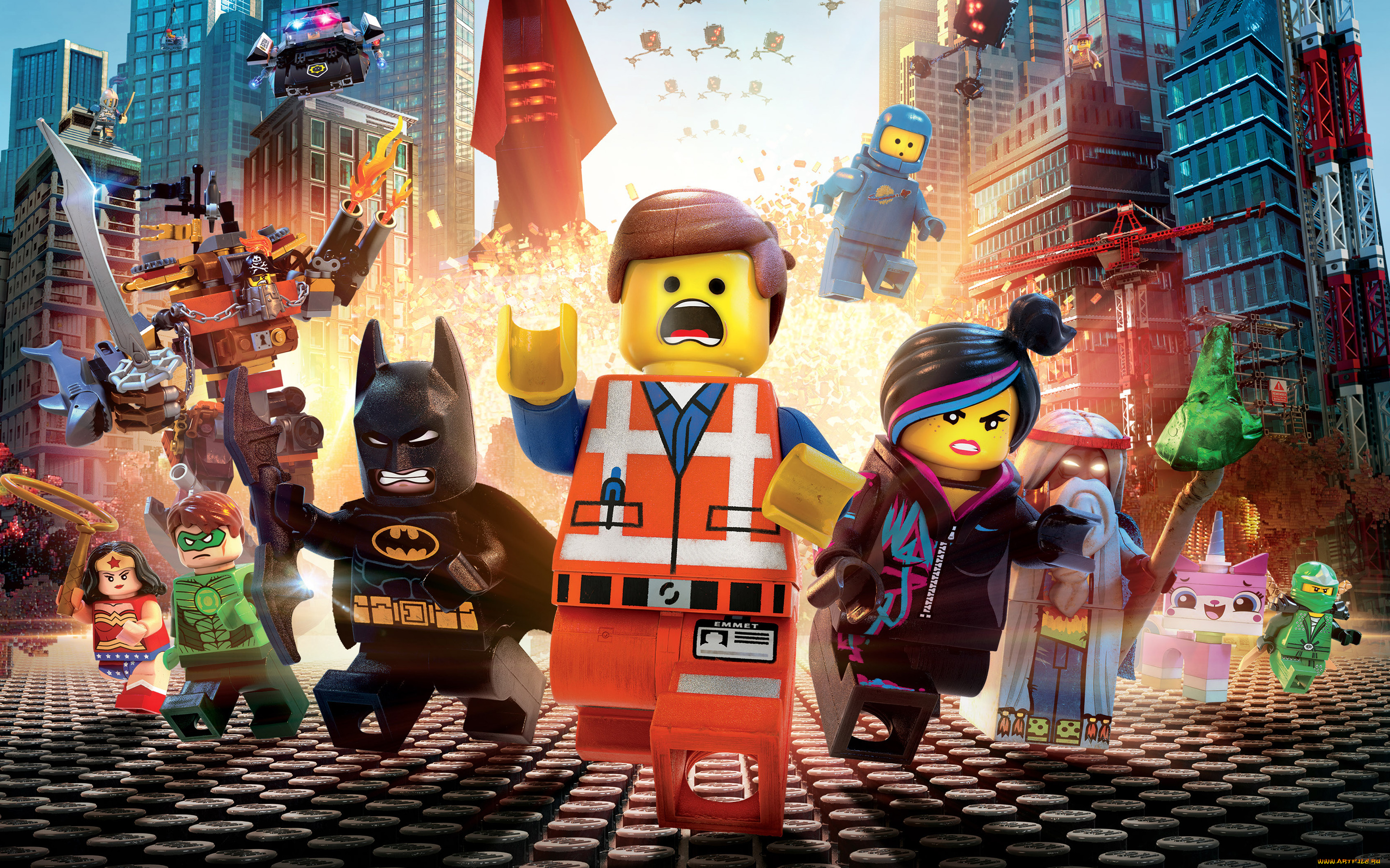 the, lego, movie, мультфильмы