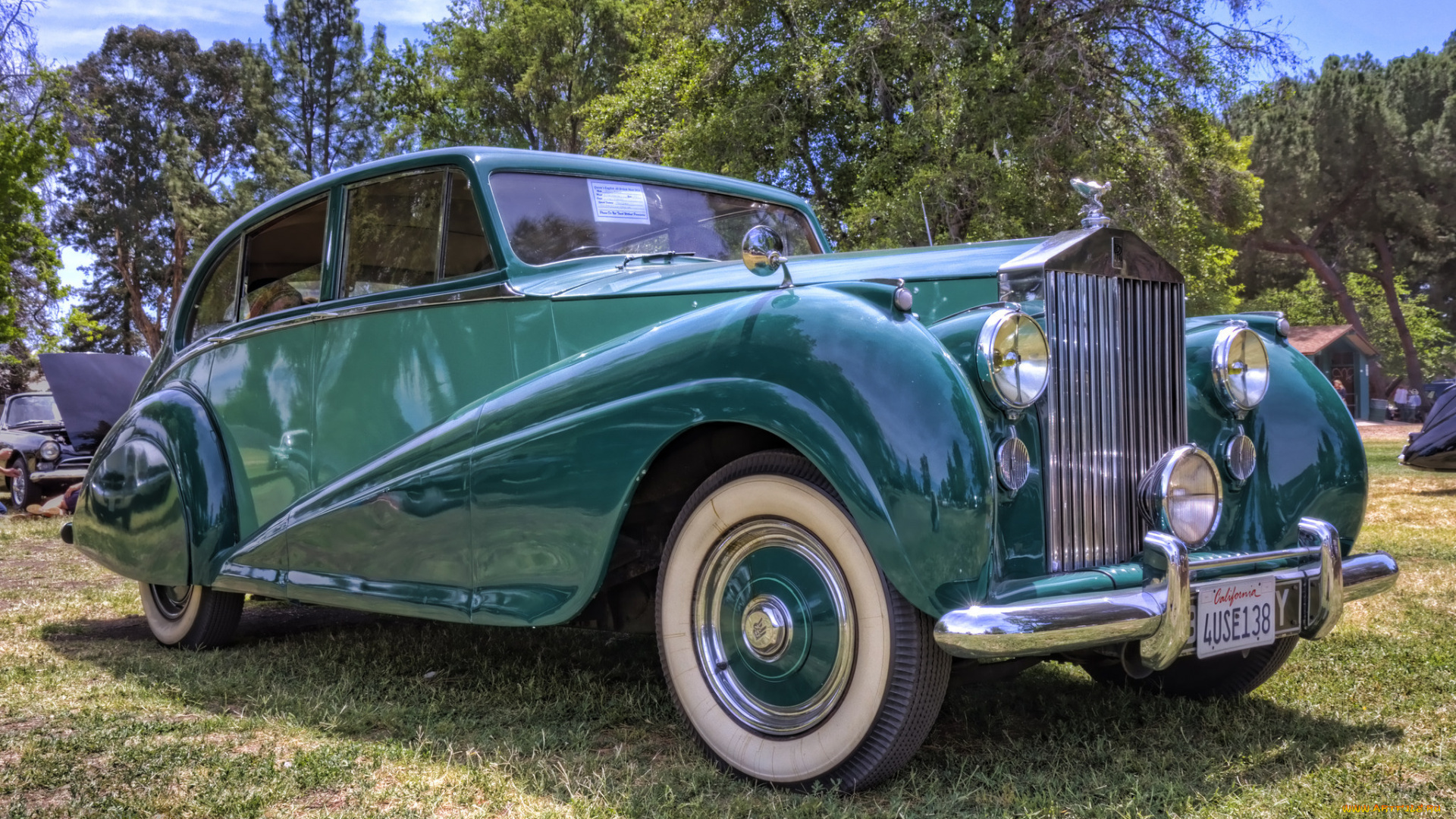 1951, rolls-royce, silver, wraith, park, ward, автомобили, выставки, и, уличные, фото, выставка, автошоу