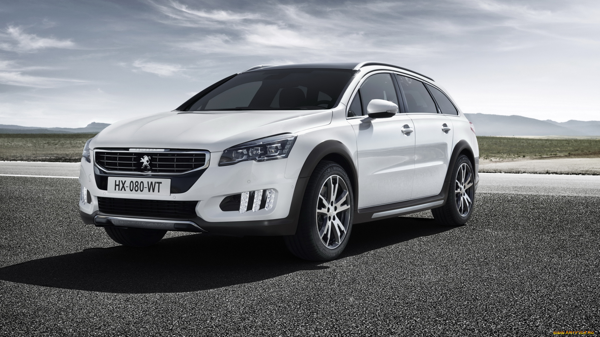 2014, peugeot, 508, rxh, hybrid4, автомобили, peugeot, металлик, белый