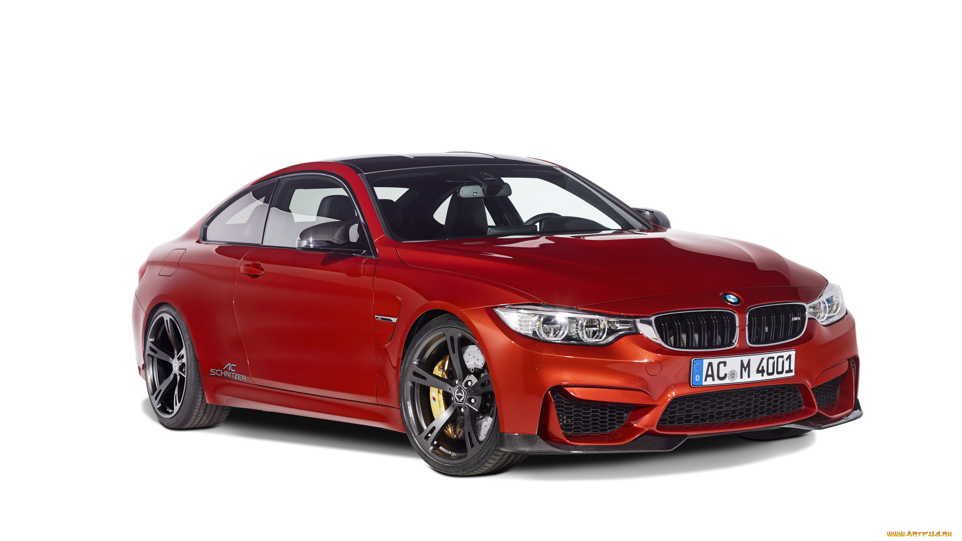 автомобили, bmw, coupе, m4, schnitzer, ac, красный, 2014г, f82