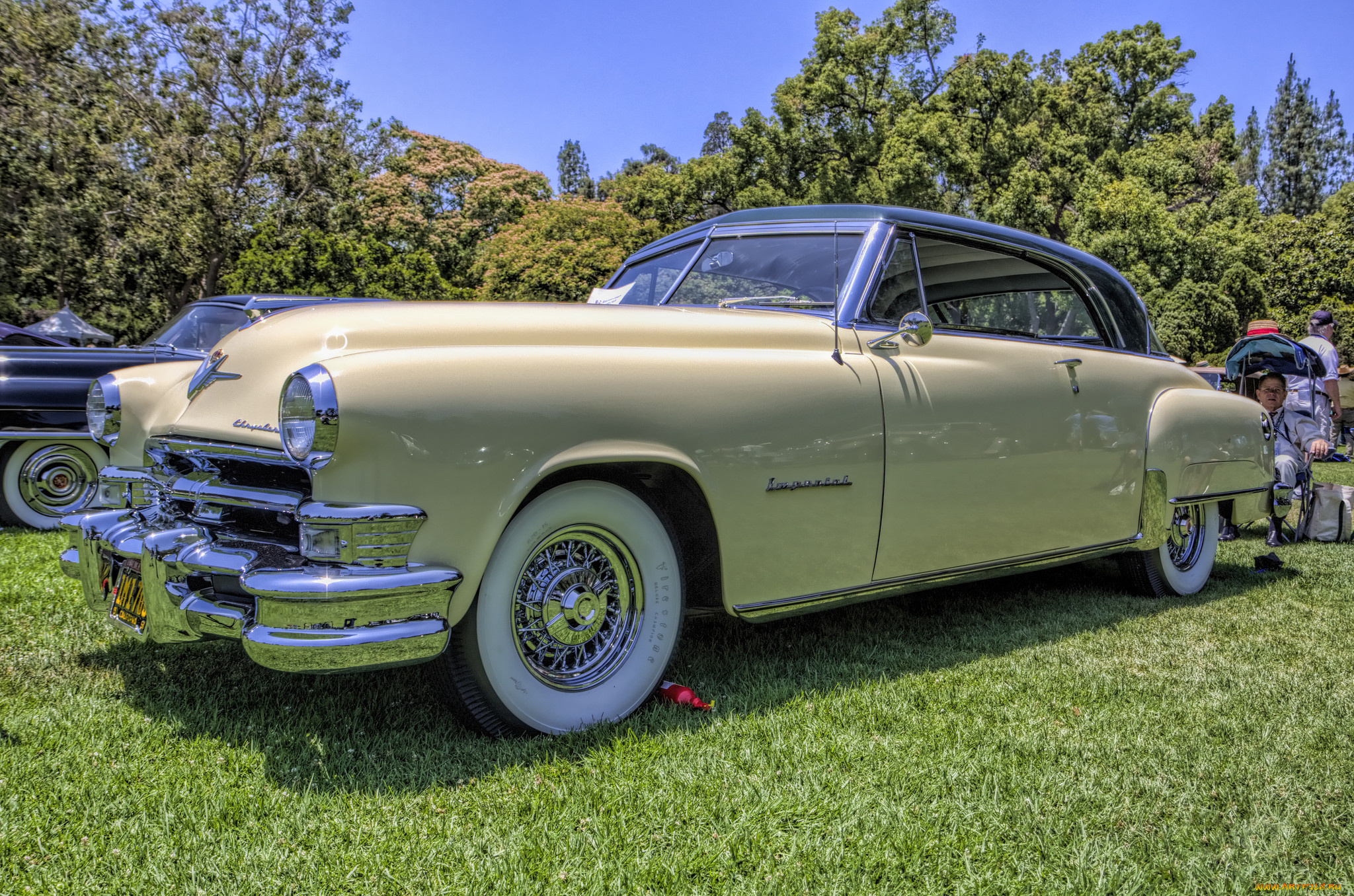 1951, chrysler, imperial, 2-door, hardtop, автомобили, выставки, и, уличные, фото, выставка, автошоу