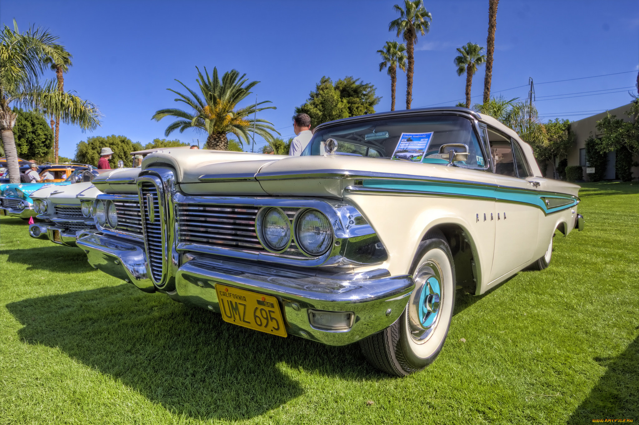 1959, edsel, corsair, автомобили, выставки, и, уличные, фото, выставка, автошоу